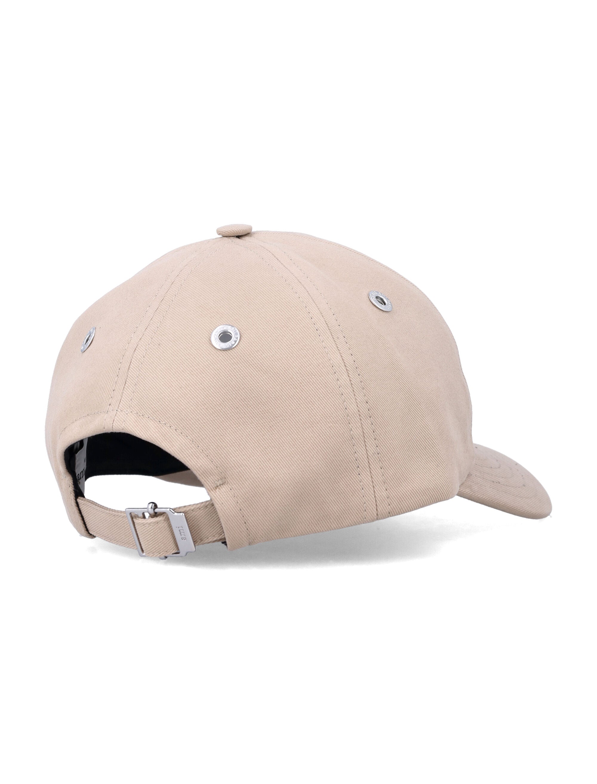 Ami Paris De Coeur cap Beige Cotton Hat