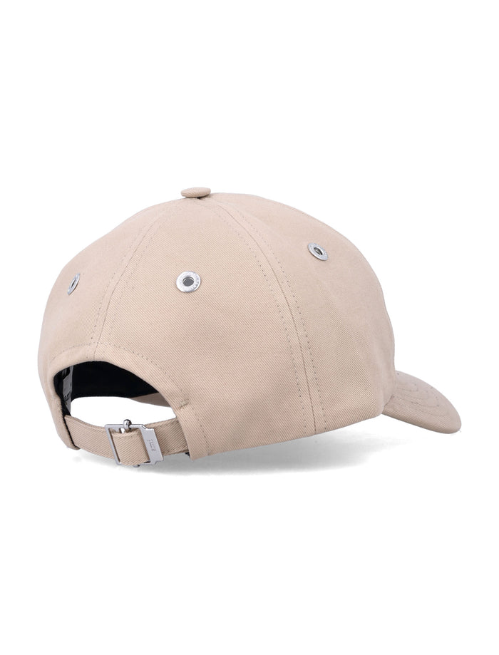 Ami Paris De Coeur cap Beige Cotton Hat