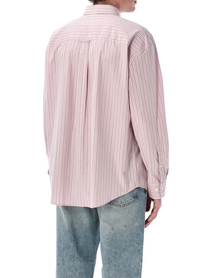 Sunflower New Base Pink Cotton Stripe Shirt Stripes