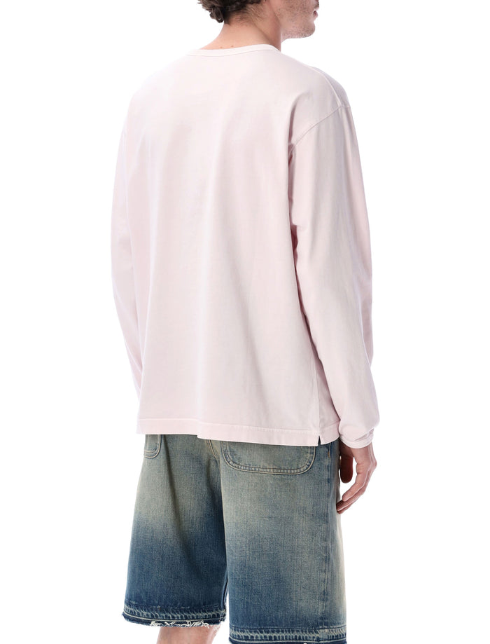 Sunflower Heavy Jersey Organic Cotton Ls Pink T-shirt