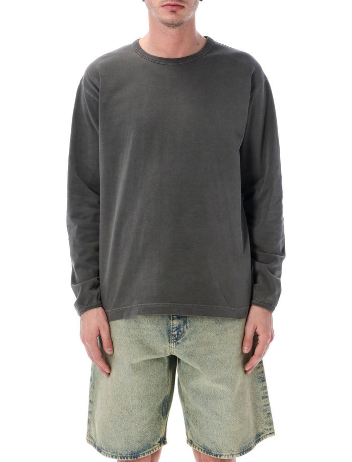 Sunflower Heavy Jersey Organic Cotton Ls Faded Black T-shirt