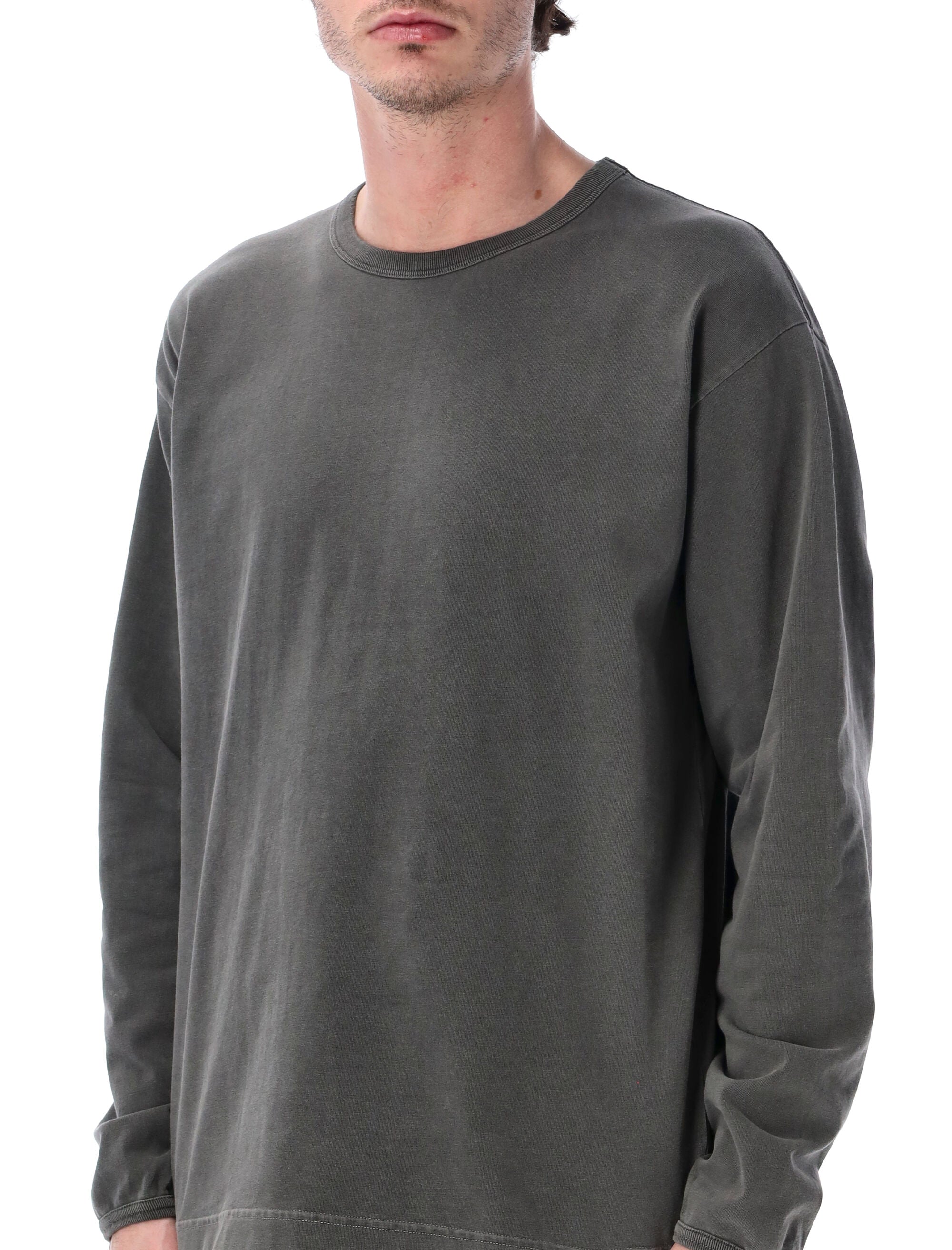 Sunflower Heavy Jersey Organic Cotton Ls Faded Black T-shirt