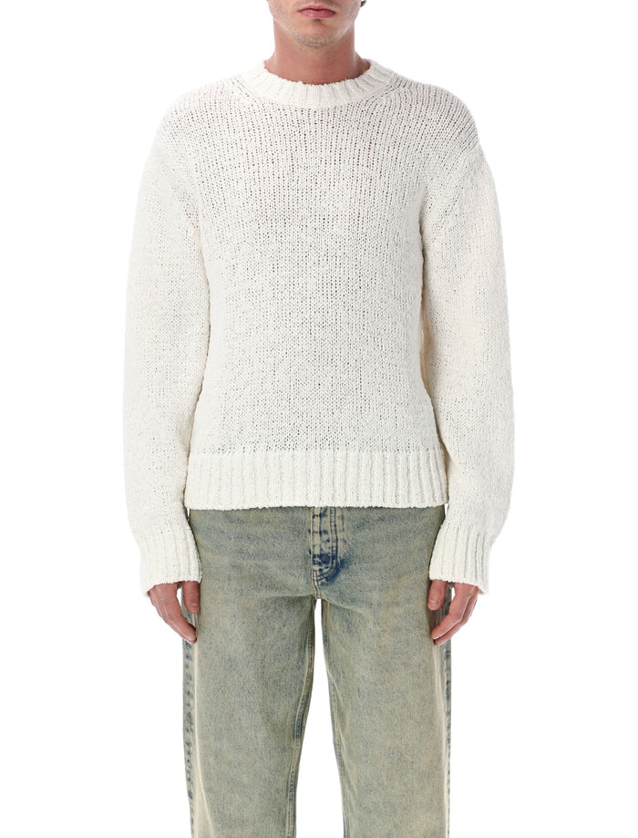 Sunflower Frederik organic cotton crewneck sweater White