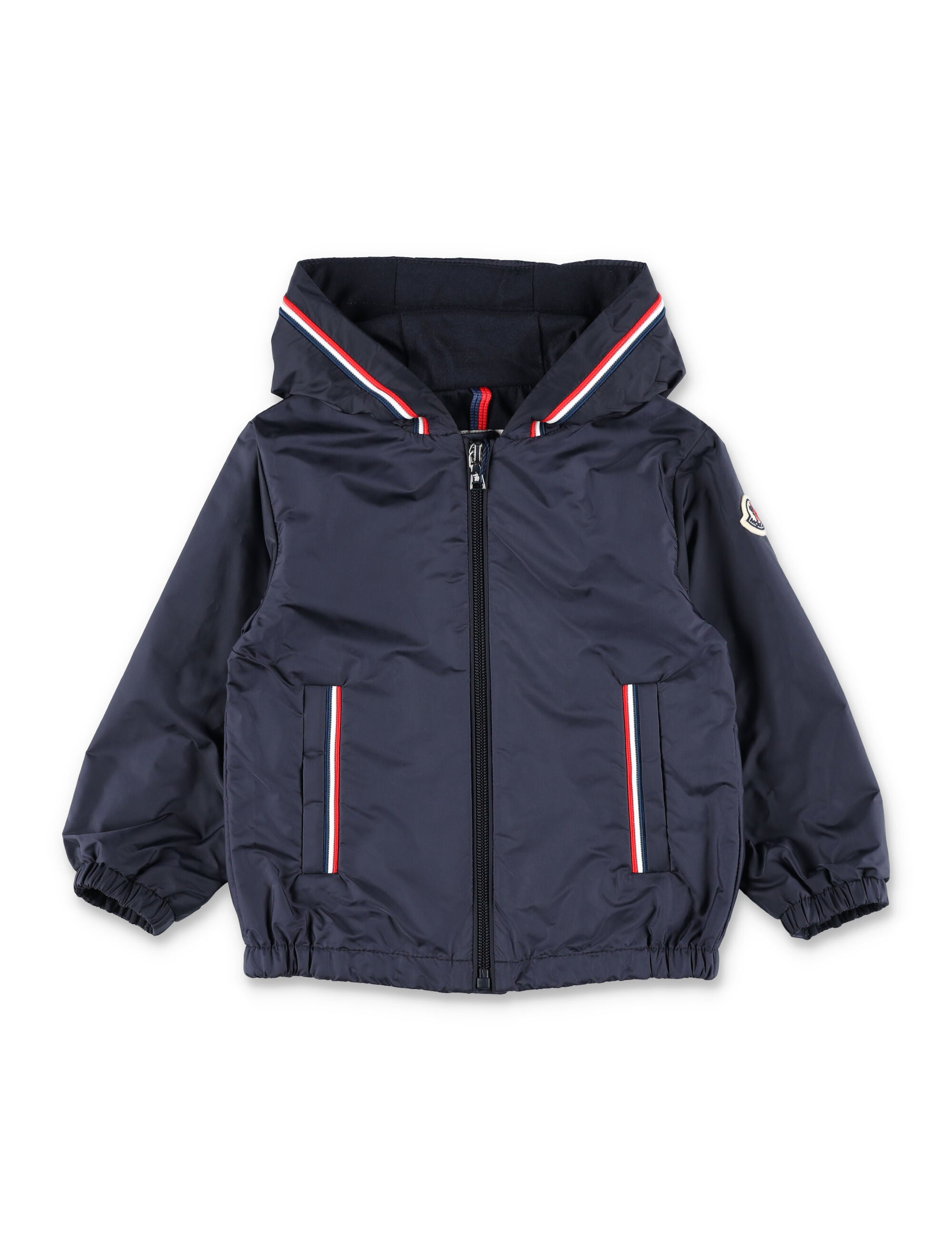 Moncler baby Granduc hooded jacket Navy Polyamide Lining