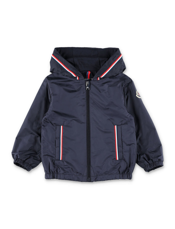 Moncler baby Granduc hooded jacket Navy Polyamide Lining