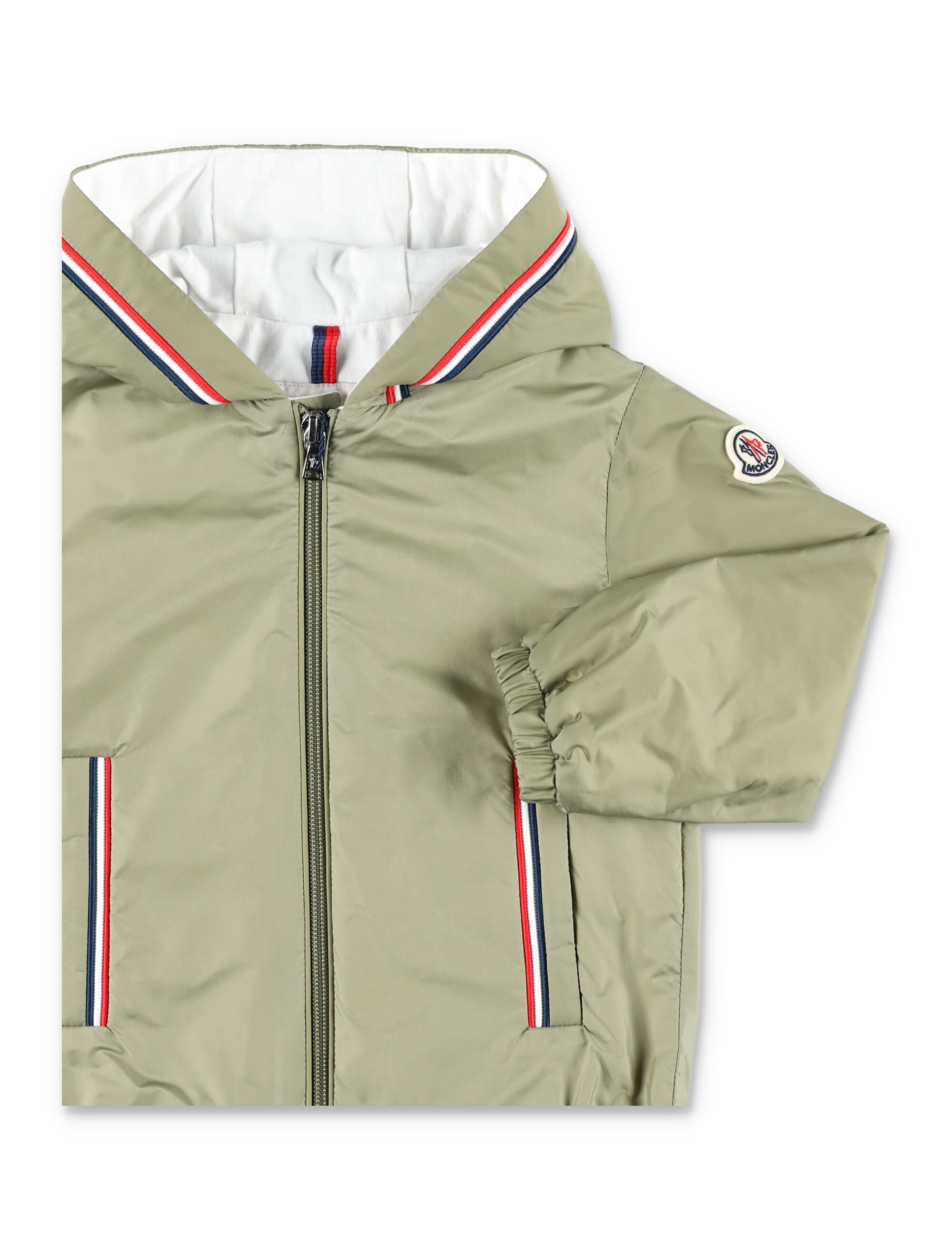 Moncler baby Granduc hooded jacket Khaki Polyamide Lining