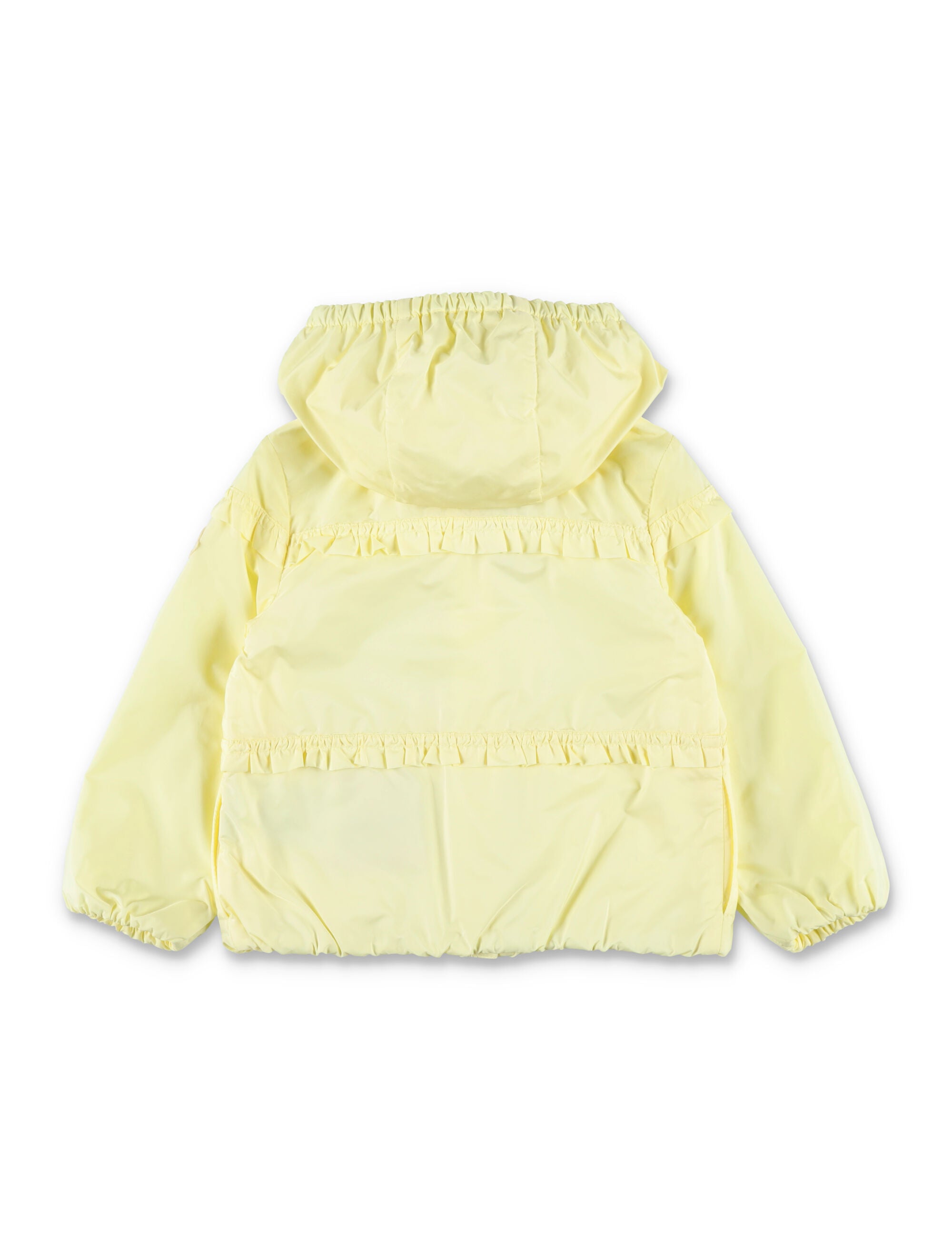 Moncler Baby Hiti hooded rain jacket Yellow Polyamide