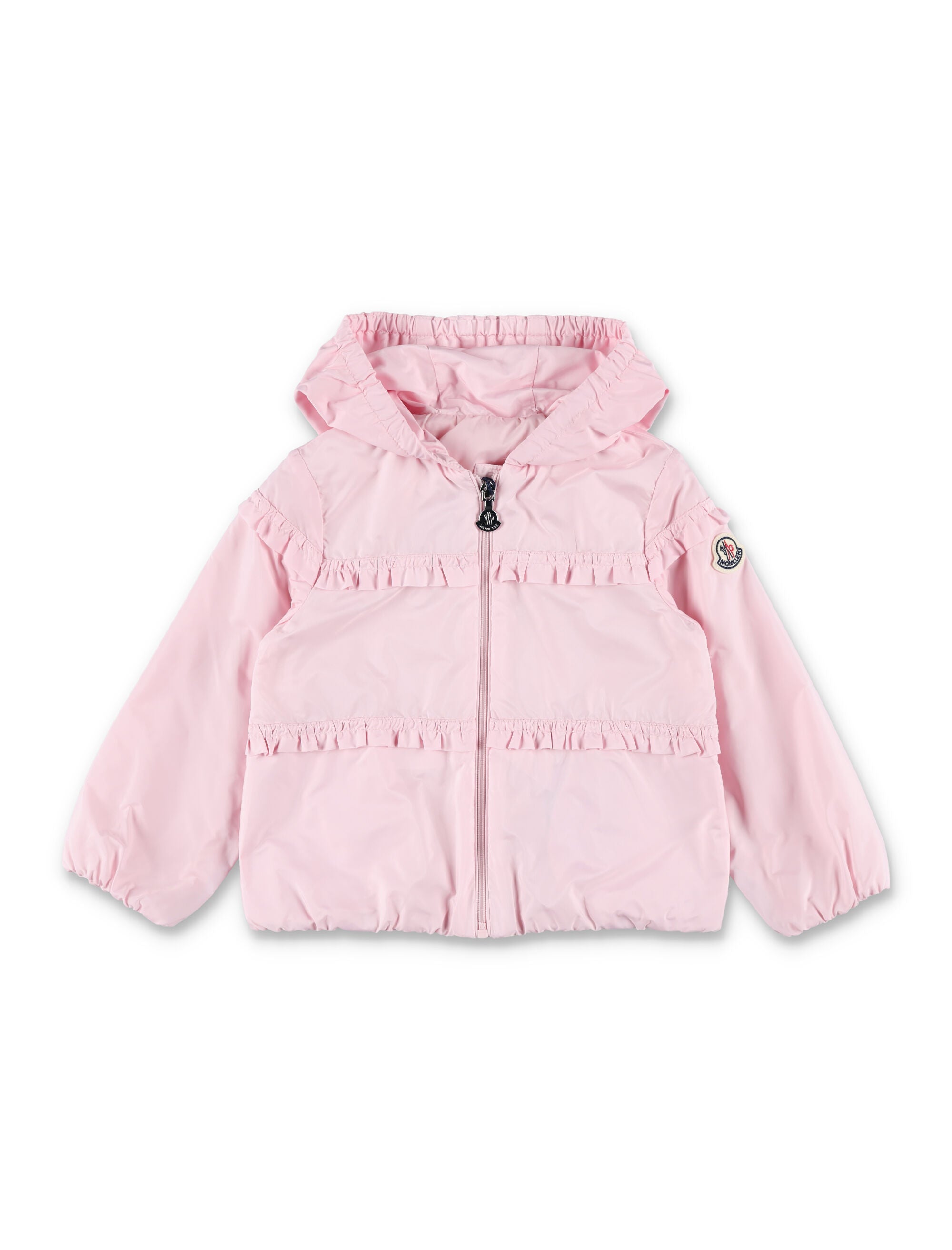 Moncler Baby Hiti hooded rain jacket Pink Polyamide