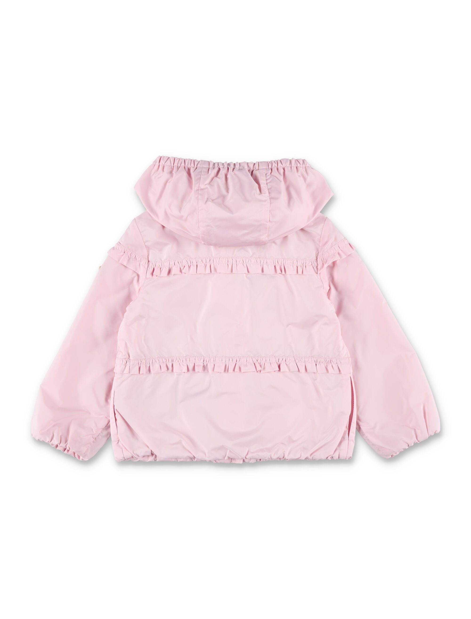 Moncler Baby Hiti hooded rain jacket Pink Polyamide