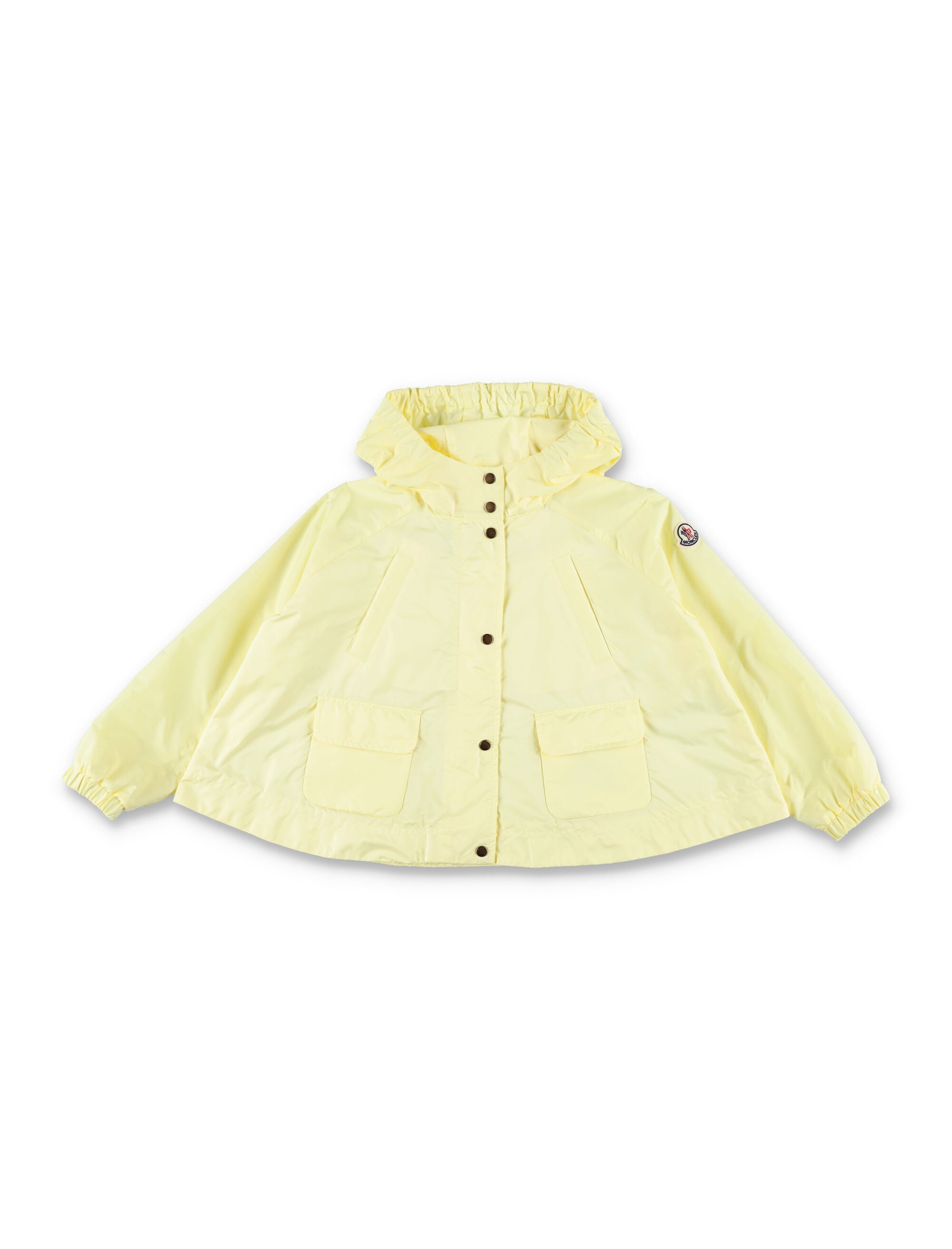 Moncler baby Suher hoded jacket Yellow Polyamide