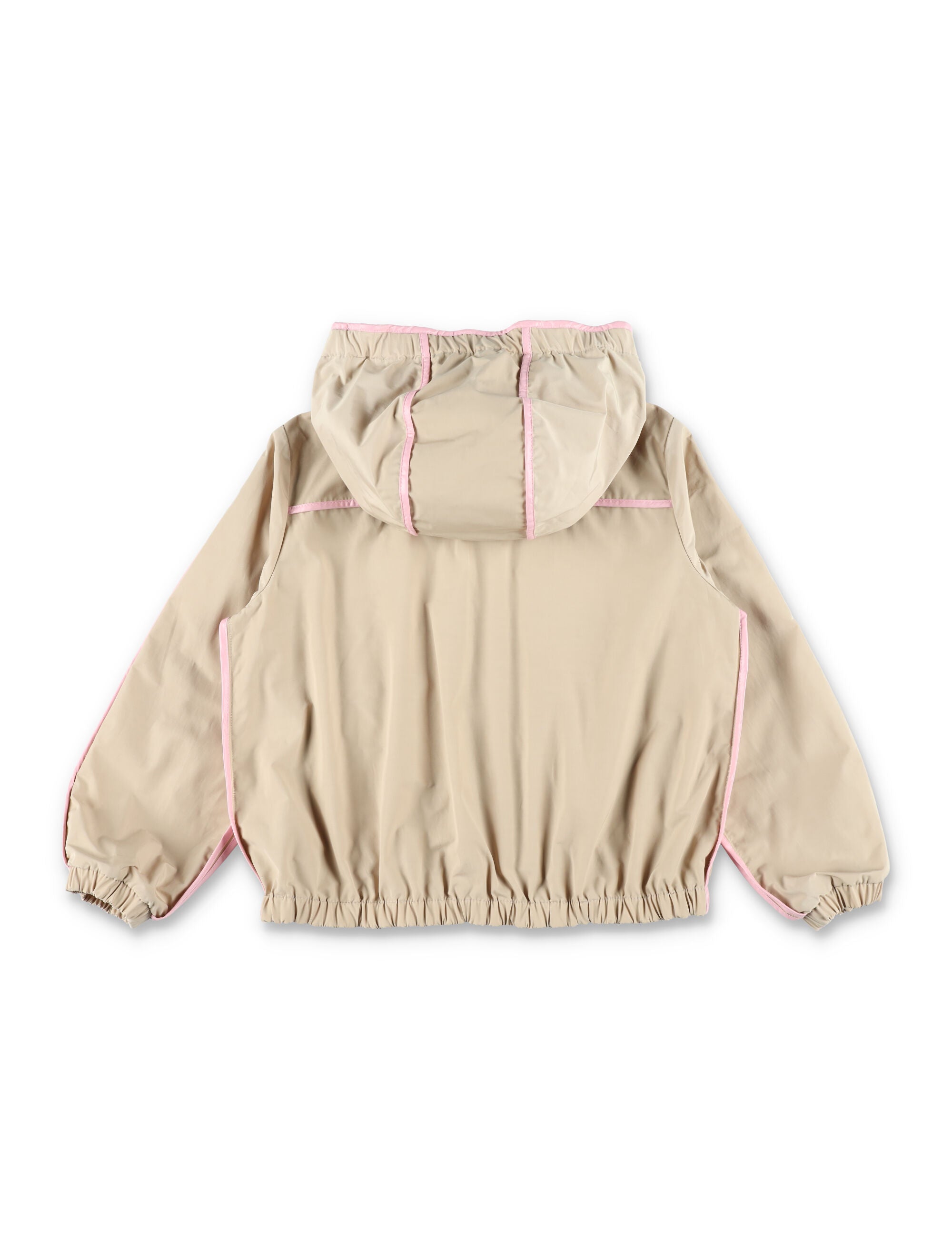 Moncler Sarracenia poplin jacket for girls Rose Polyester