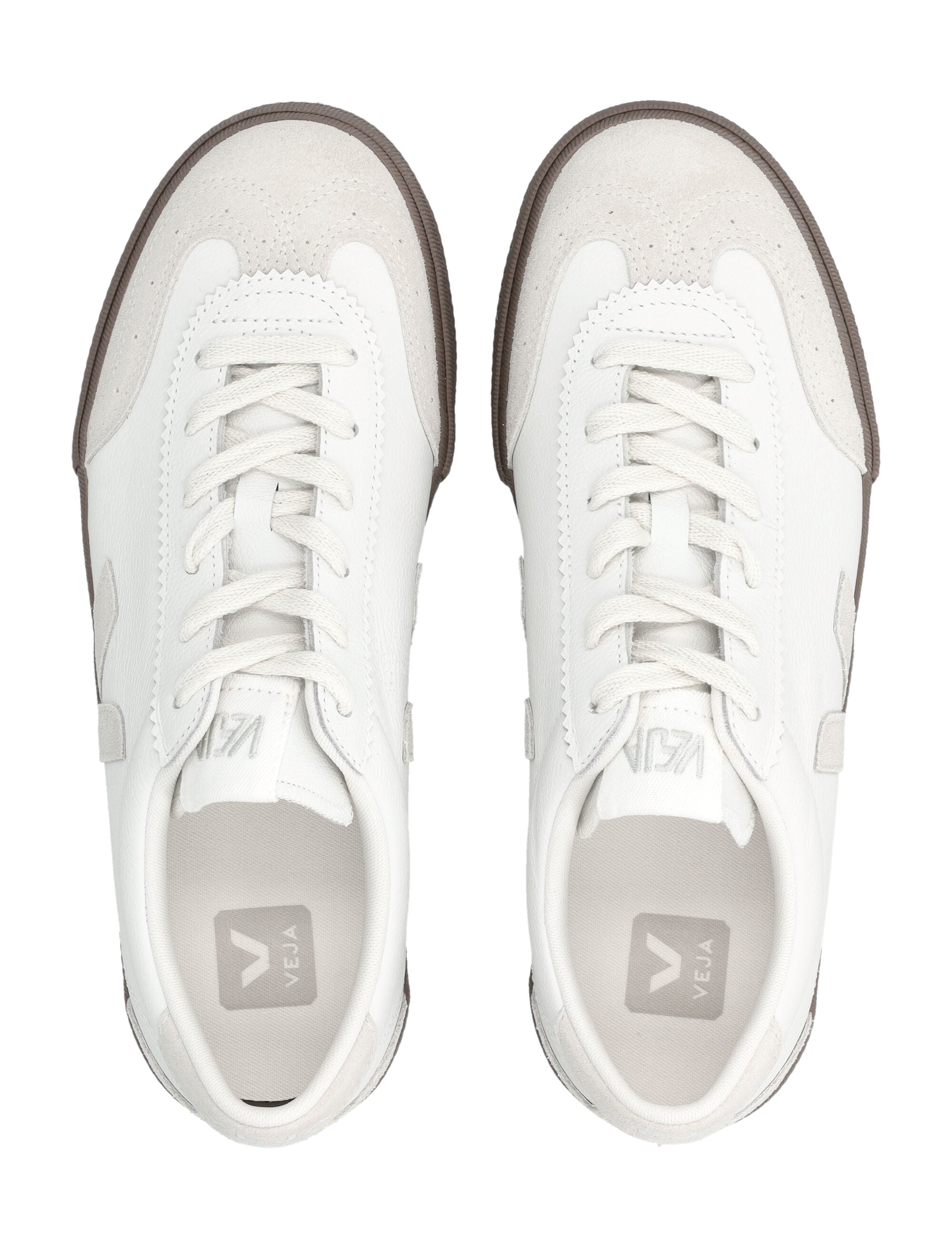 Veja Volley White Natural Bark Leather Sneakers