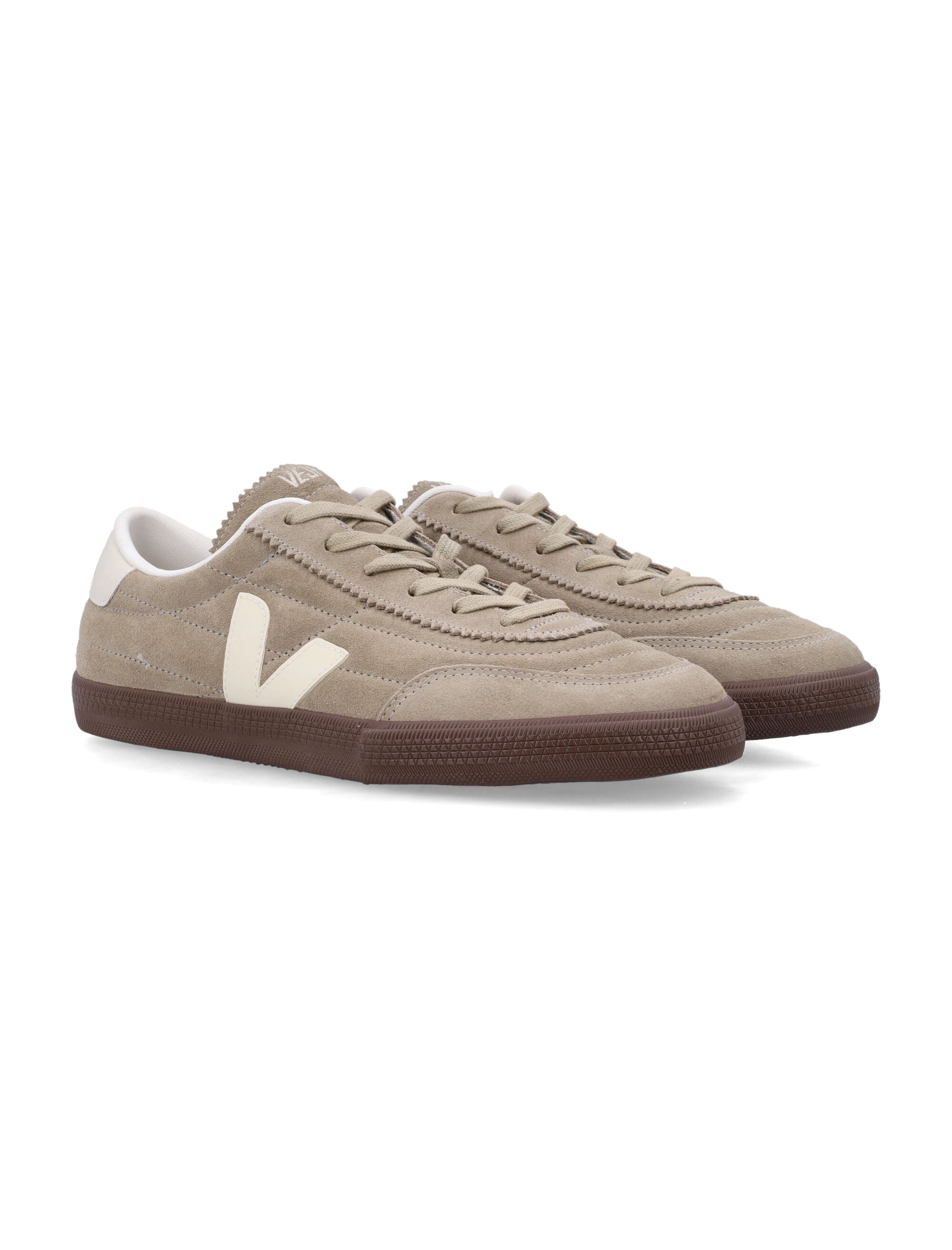 Veja Panenka Suede Taupe Pierre Bark Shoes Upper Sneaker