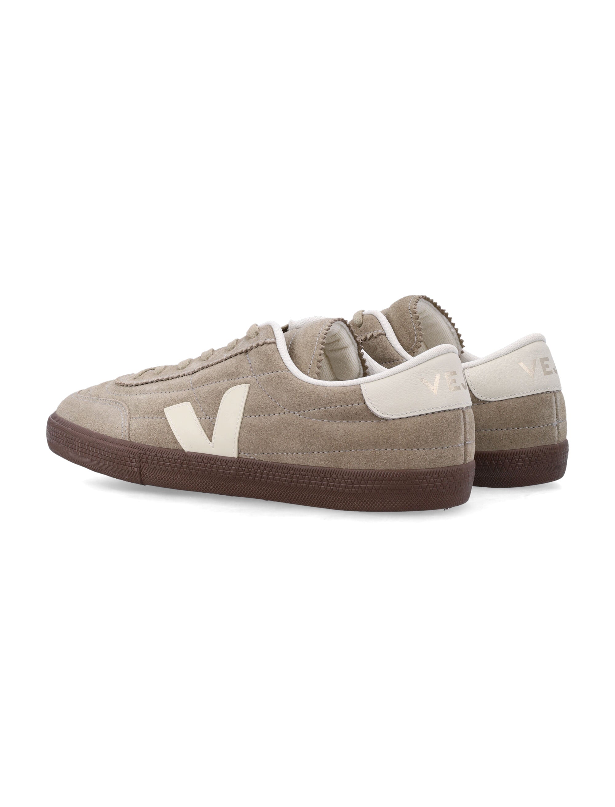 Veja Panenka Suede Taupe Pierre Bark Shoes Upper Sneaker