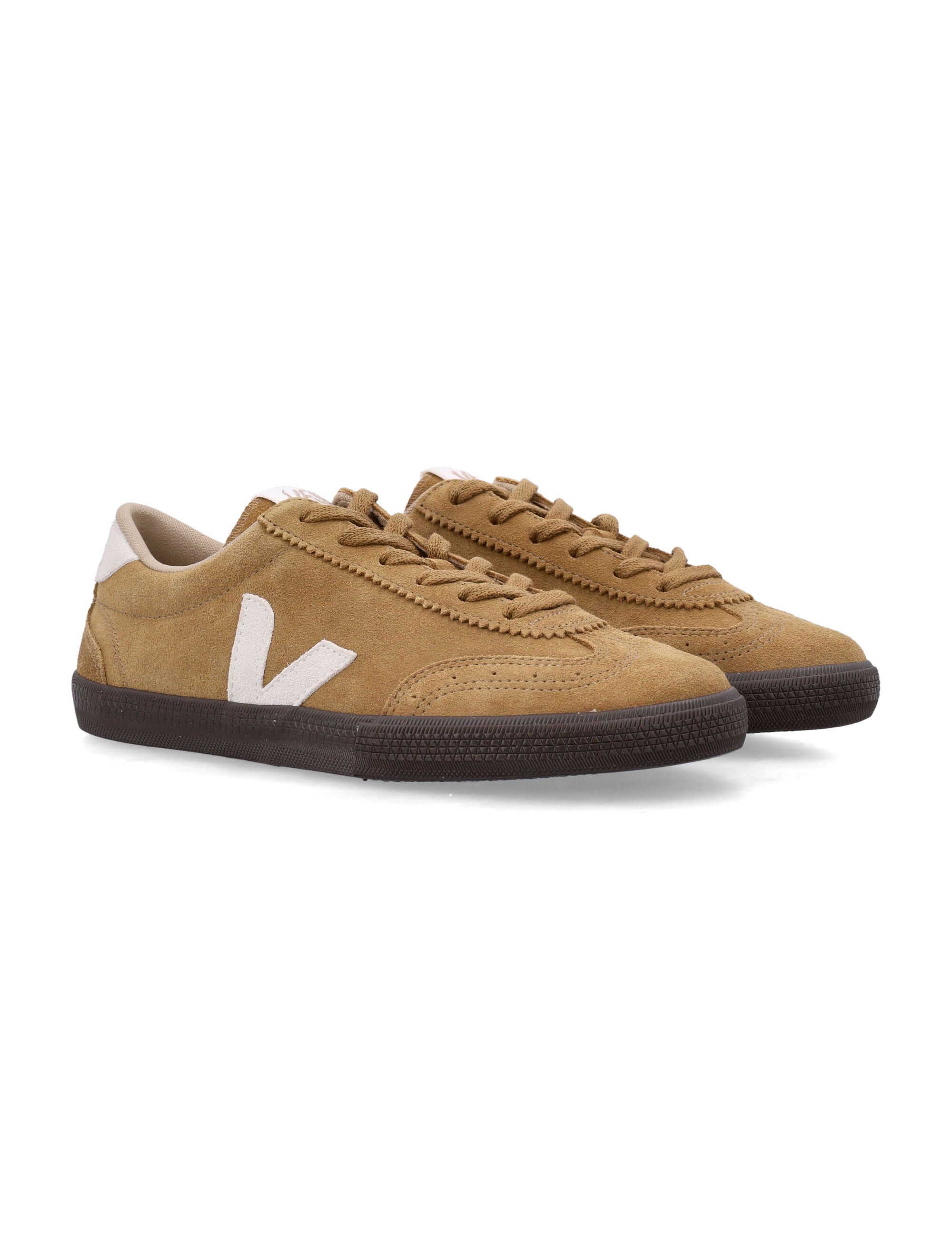 Veja Volley Suede Sneakers Tent Natural Eagle Upper
