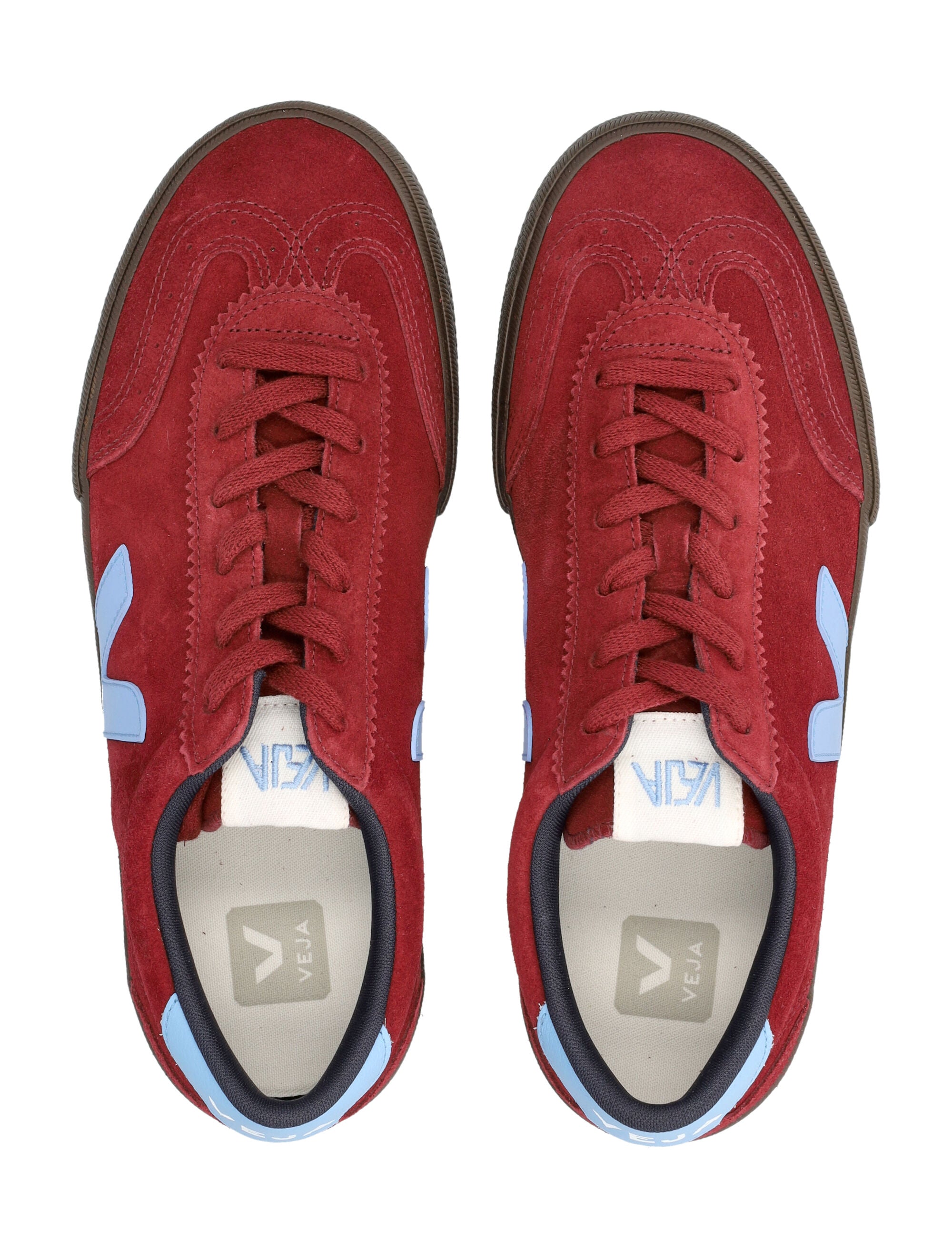 Veja Volley suede grenat aqua eagle sneakers Upper