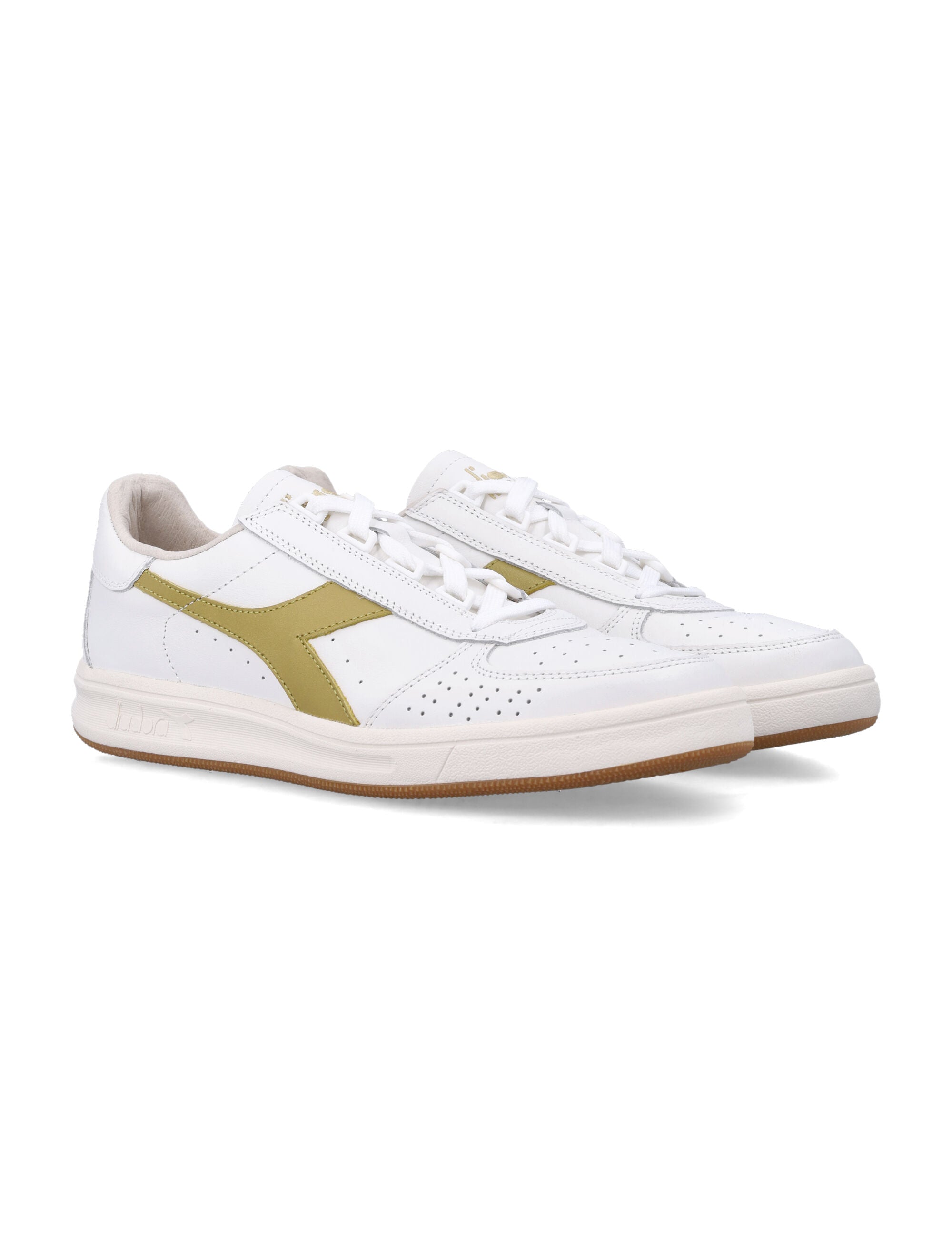 Diadora Heritage B.Elite 84 Italia White Gold Upper Sneaker