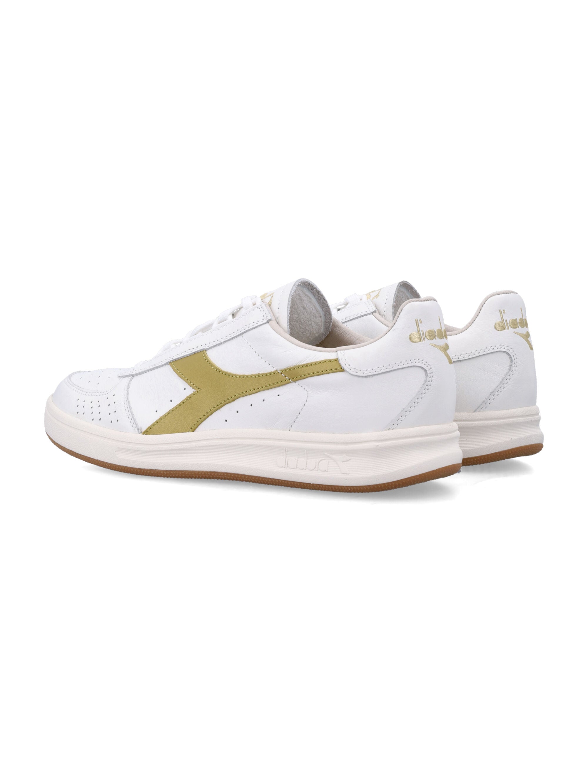 Diadora Heritage B.Elite 84 Italia White Gold Upper Sneaker