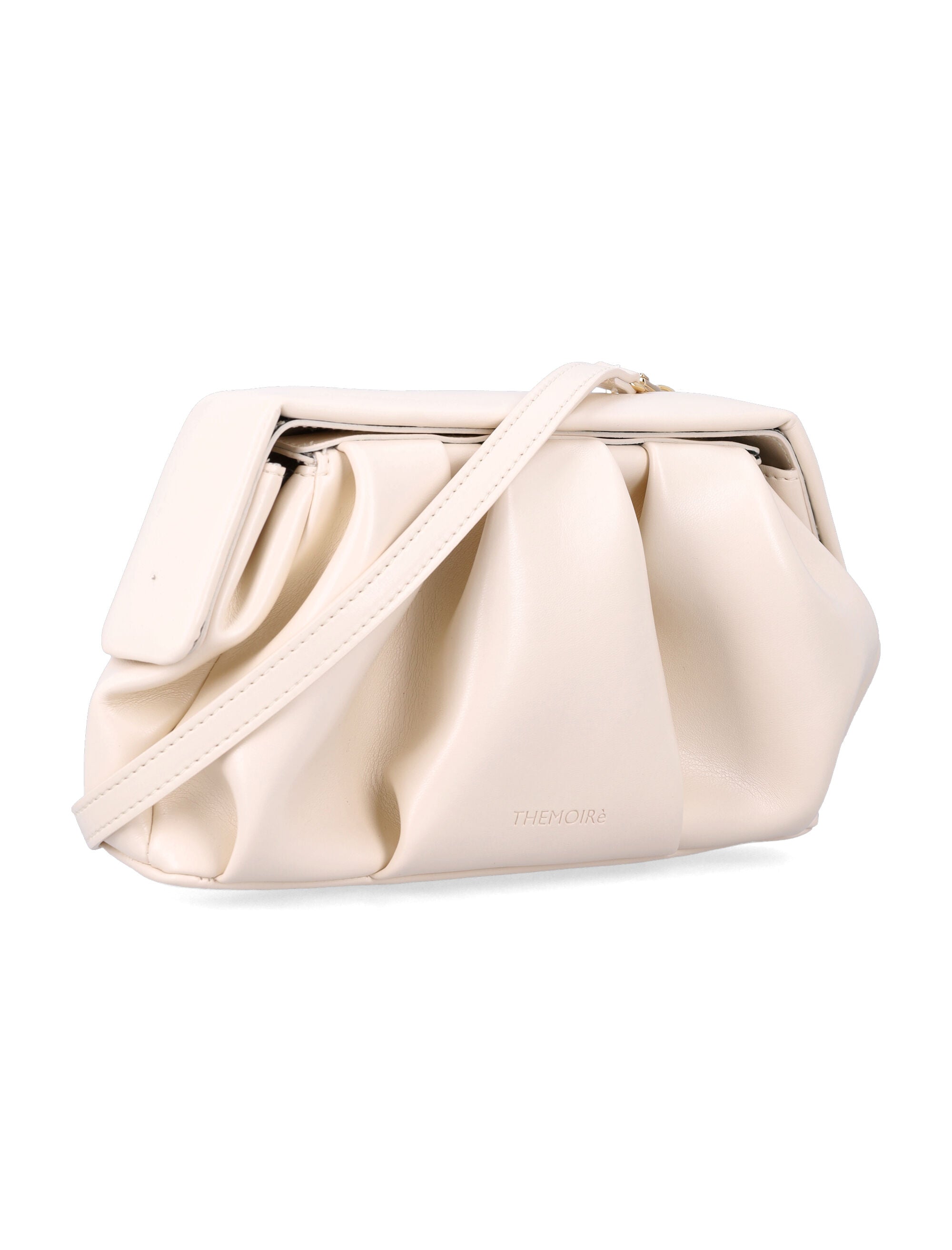 Themoirè Athena pochette Butter Polyurethane Clutch