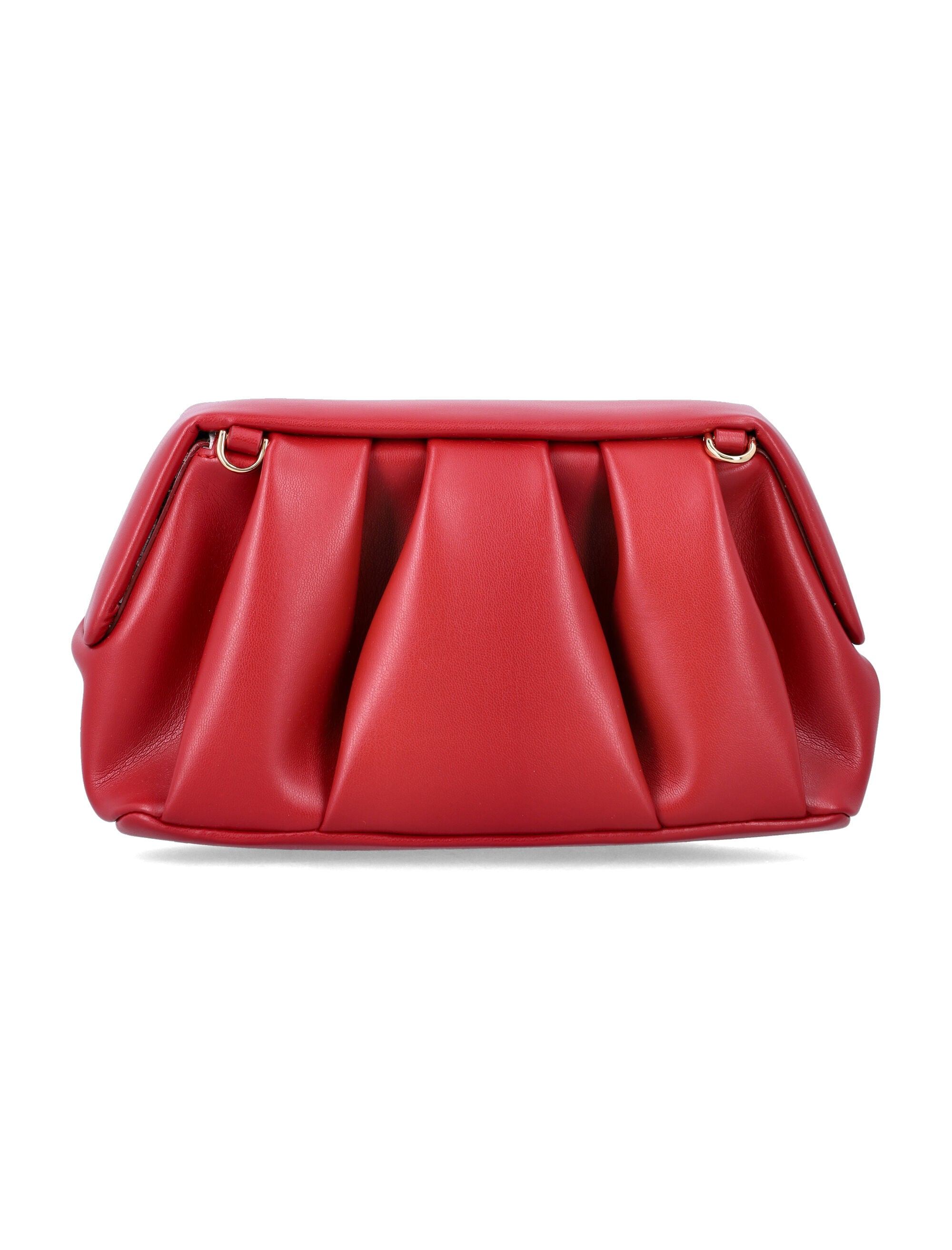 Themoirè Athena pochette Red Chilli Polyurethane Clutch
