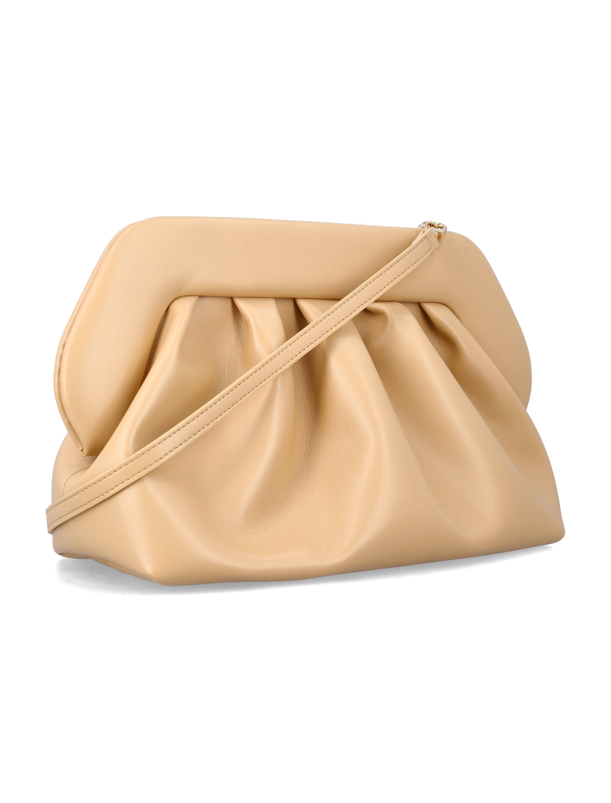 Themoirè Bios vegan clutch Sand Polyurethane