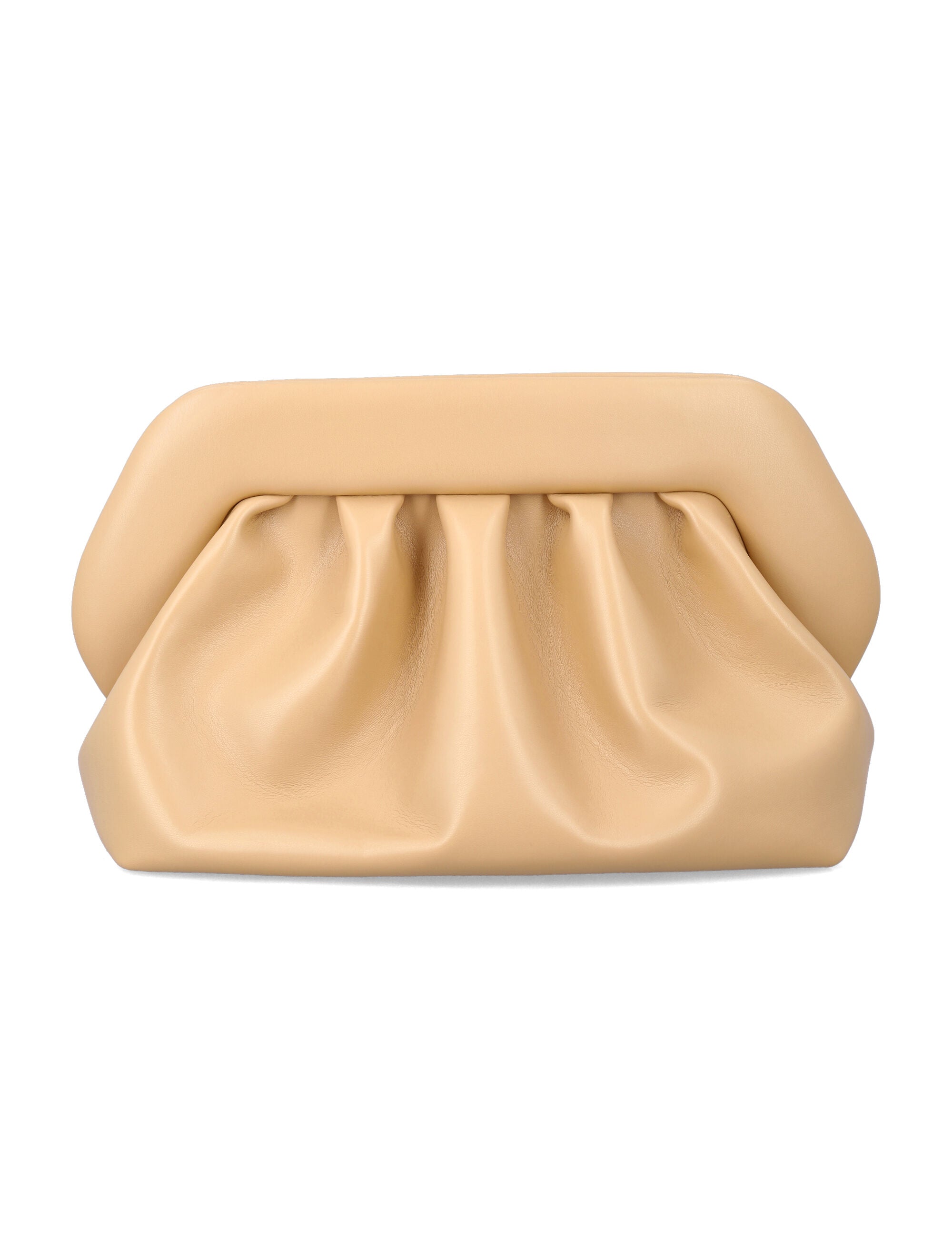 Themoirè Bios vegan clutch Sand Polyurethane