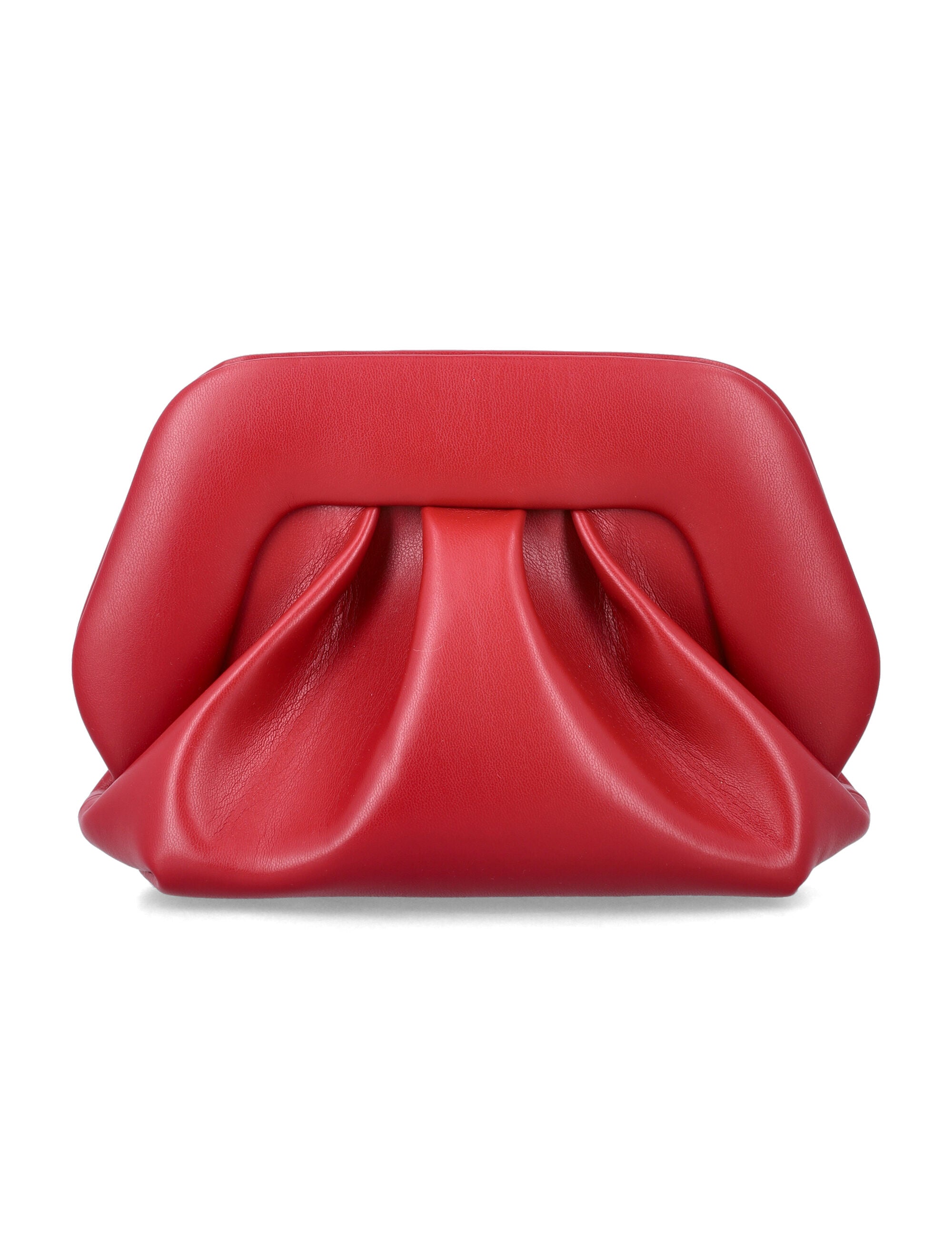 Themoirè Bios vegan small clutch Red Chilli Polyurethane