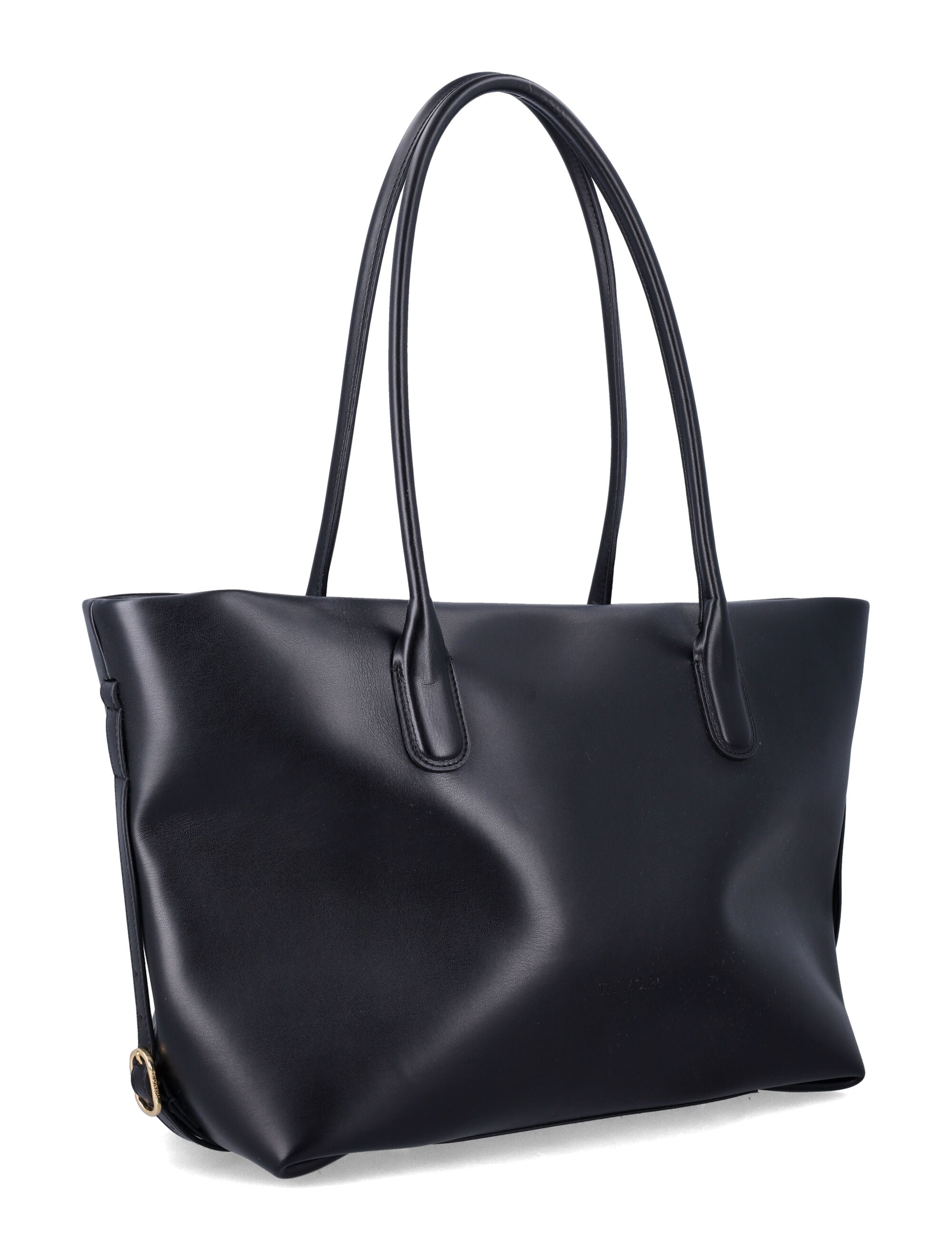 Themoirè Tallia shopper bag Black Polyurethane Tote