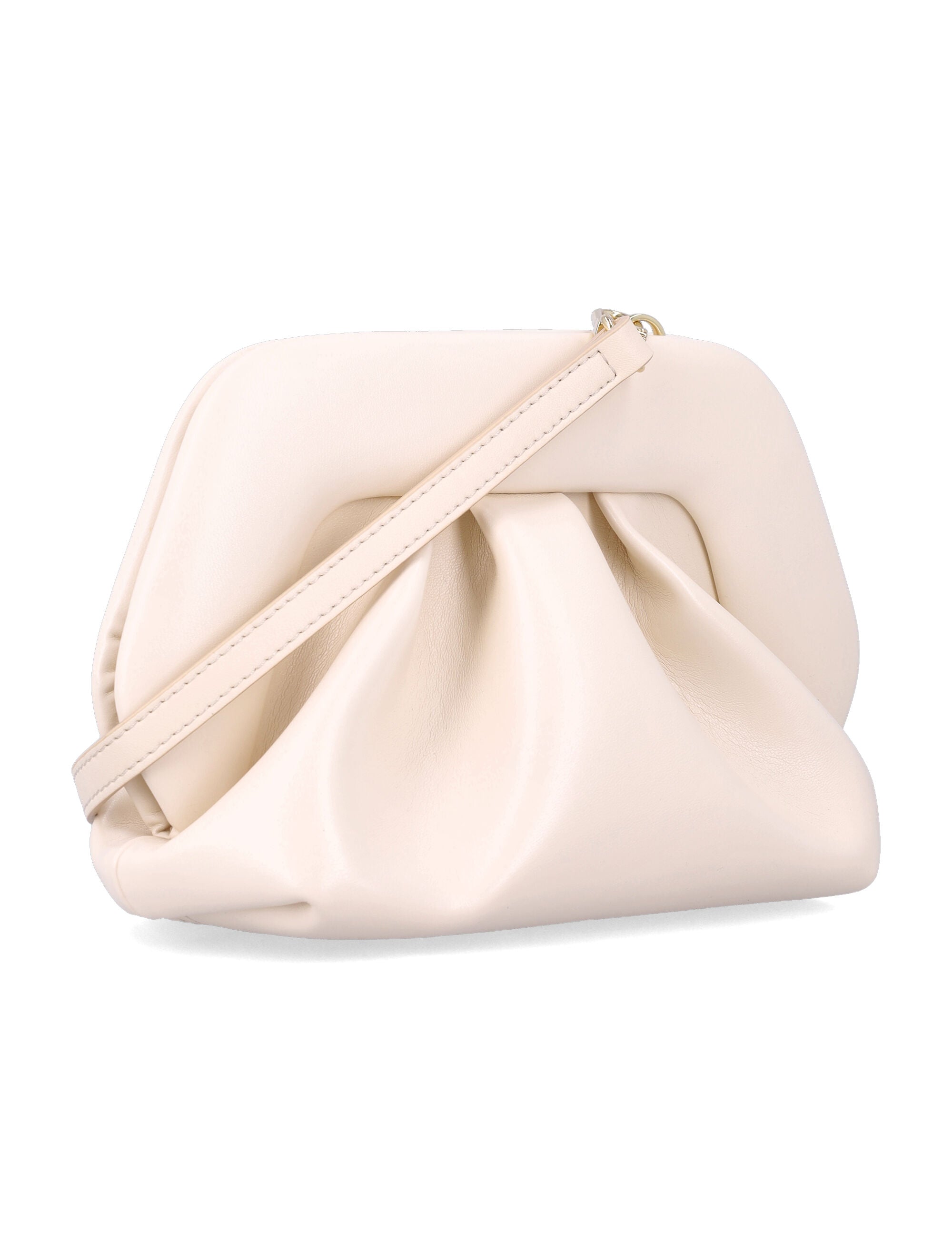 Themoirè Bios small clutch Butter Polyurethane