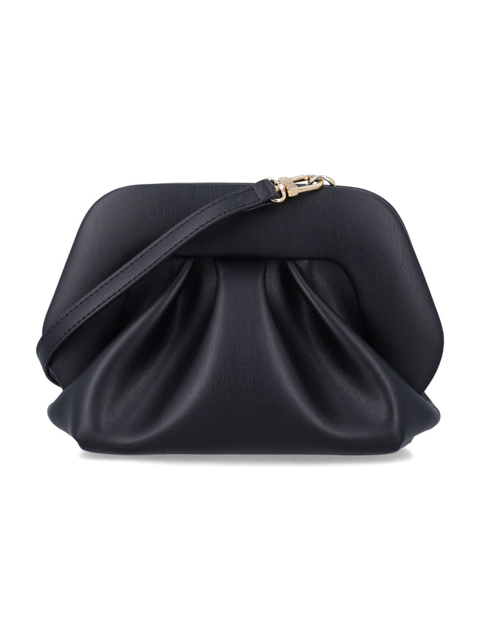 Themoirè Bios small clutch Black Polyurethane