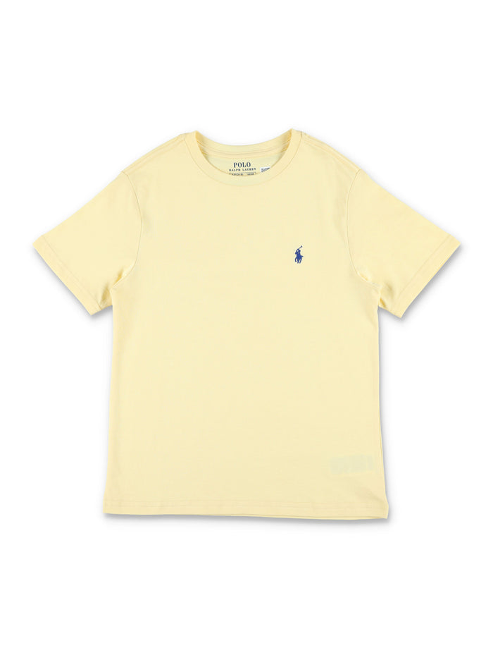 Polo Ralph Lauren kids classic cotton T-shirt Yellow