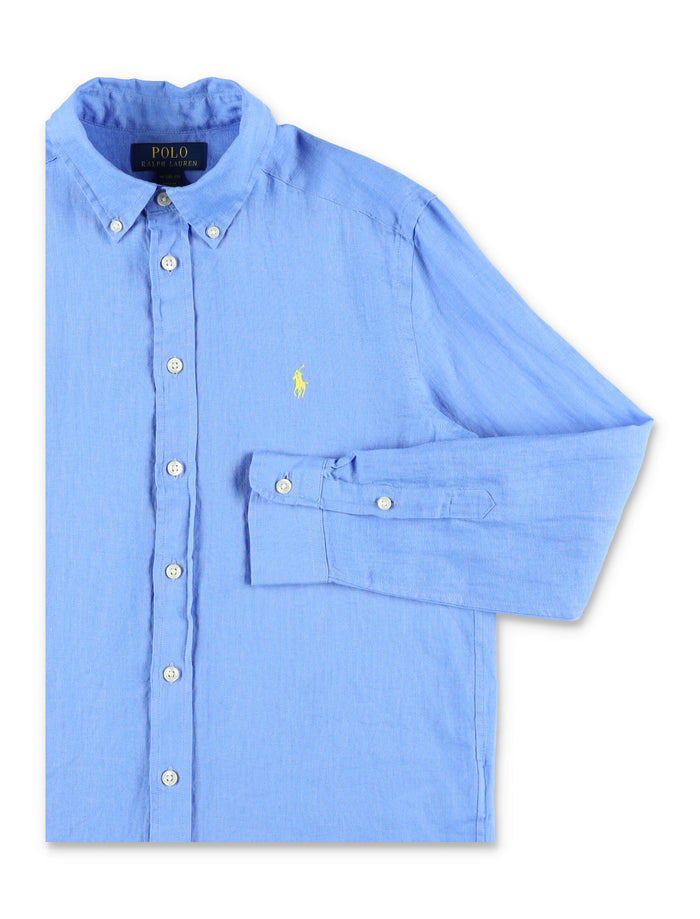 Polo Ralph Lauren boys linen shirt Blue