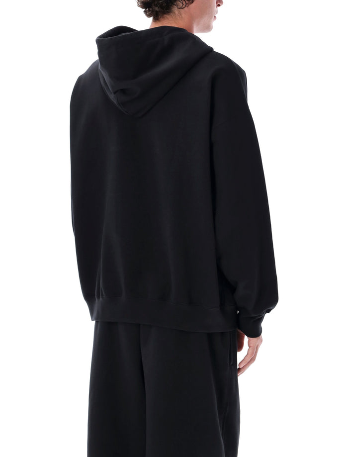 Y-3 FT oversized brushed cotton hoodie Black Sweatshirt