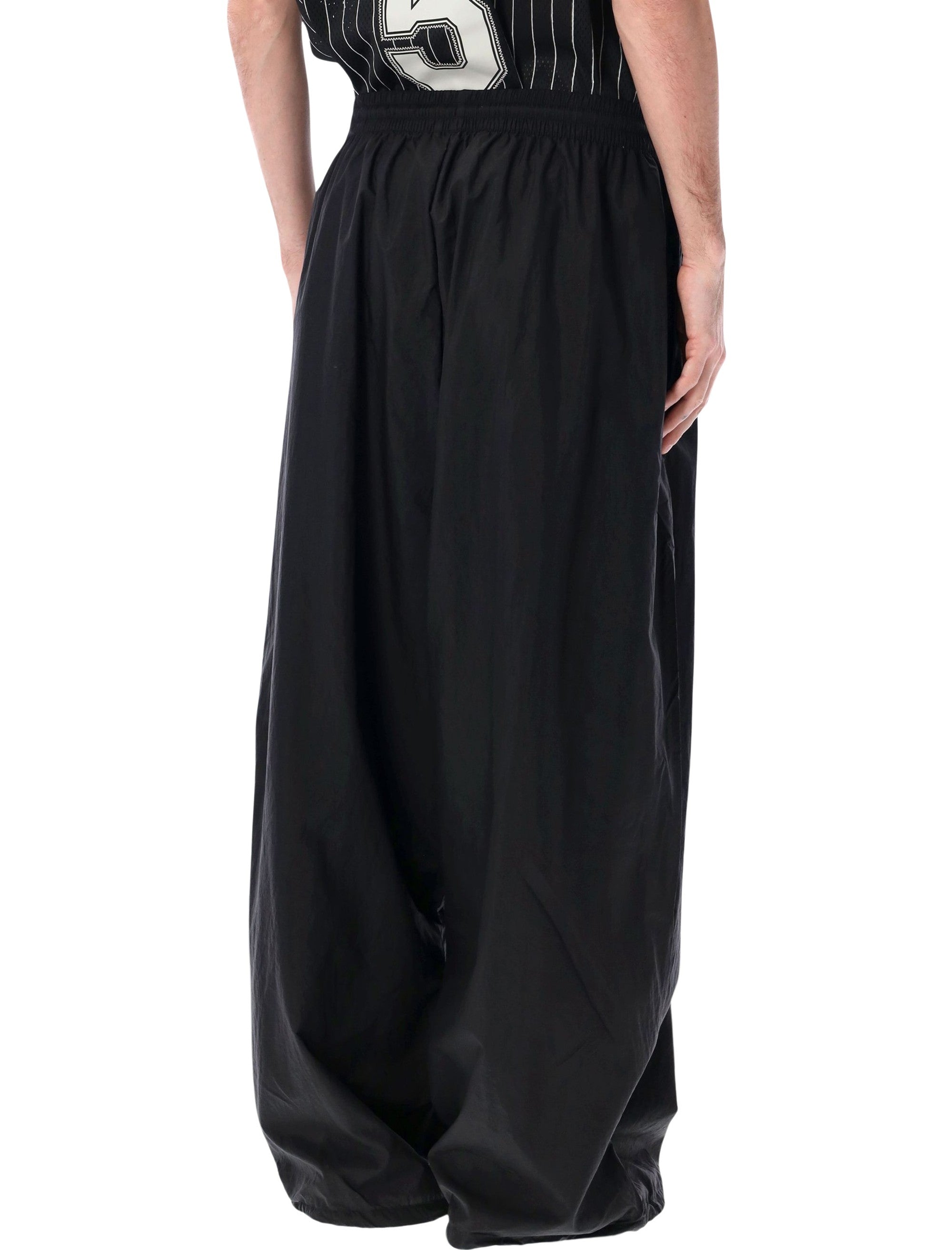 Y-3 3 Stripes wide pants Black Polyamide