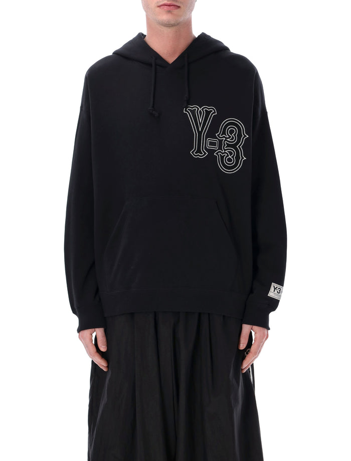 Y-3 Elite 5 hoodie Black Cotton Sweatshirt