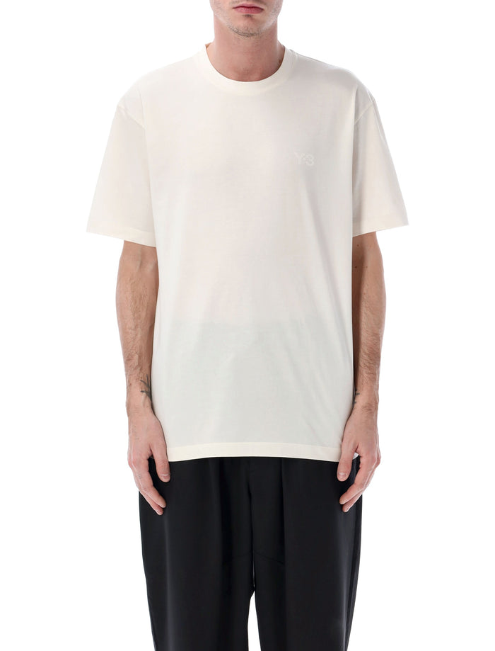 Y-3 white jersey regular t-shirt Cotton Tshirt