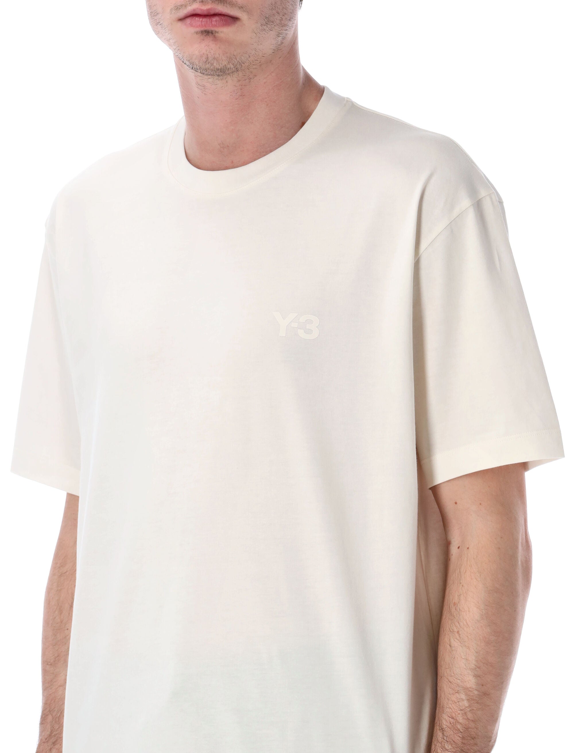 Y-3 white jersey regular t-shirt Cotton Tshirt
