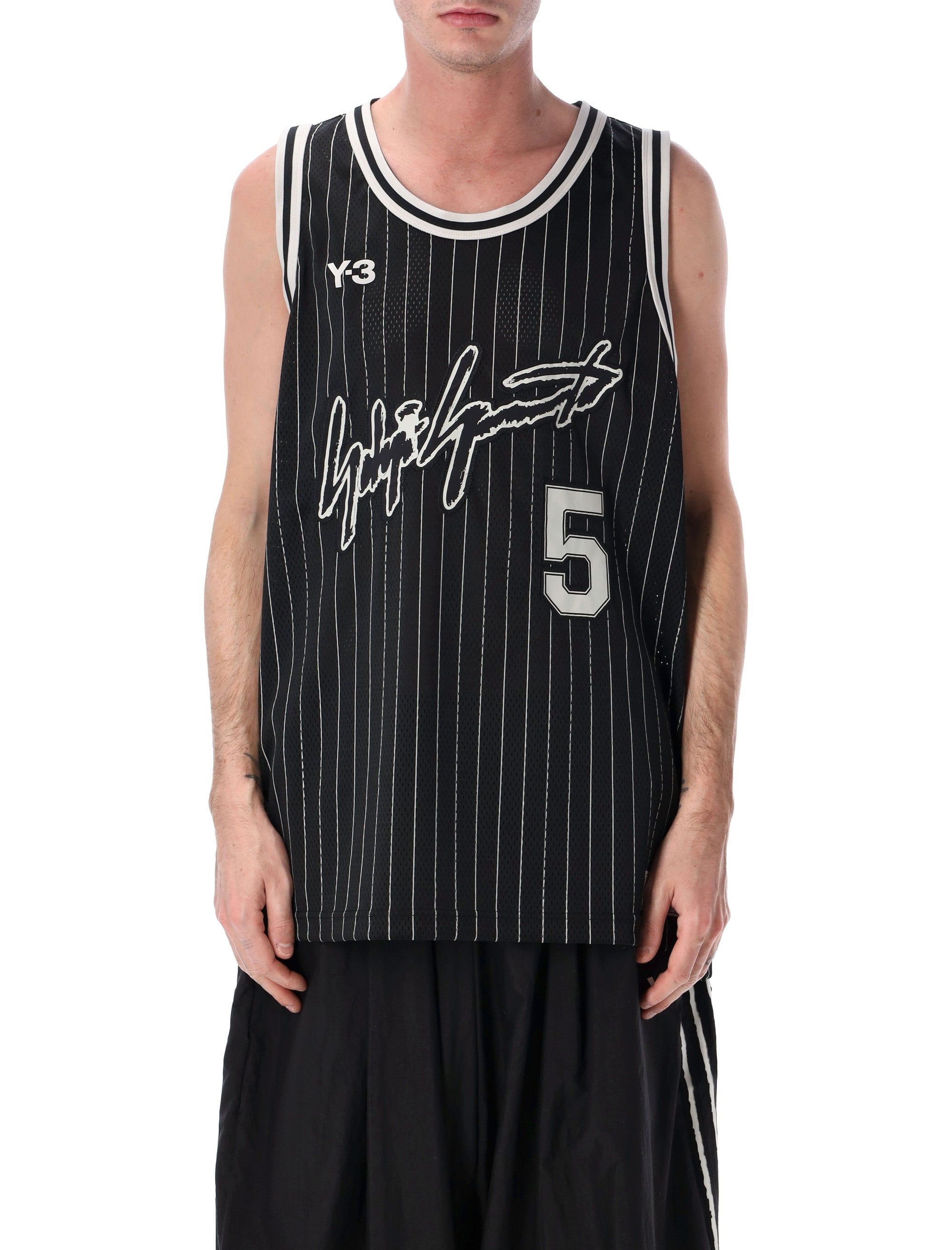 Y-3 Anthony Edwards basketball tank Black Recycled Polyester Top