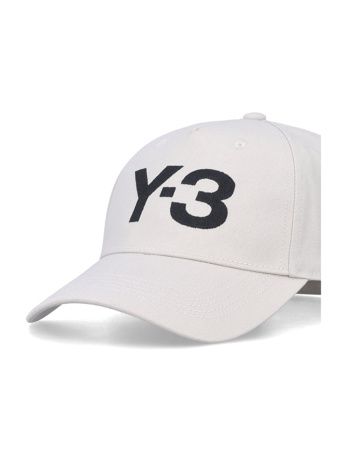 Y-3 talc cotton logo cap Hat