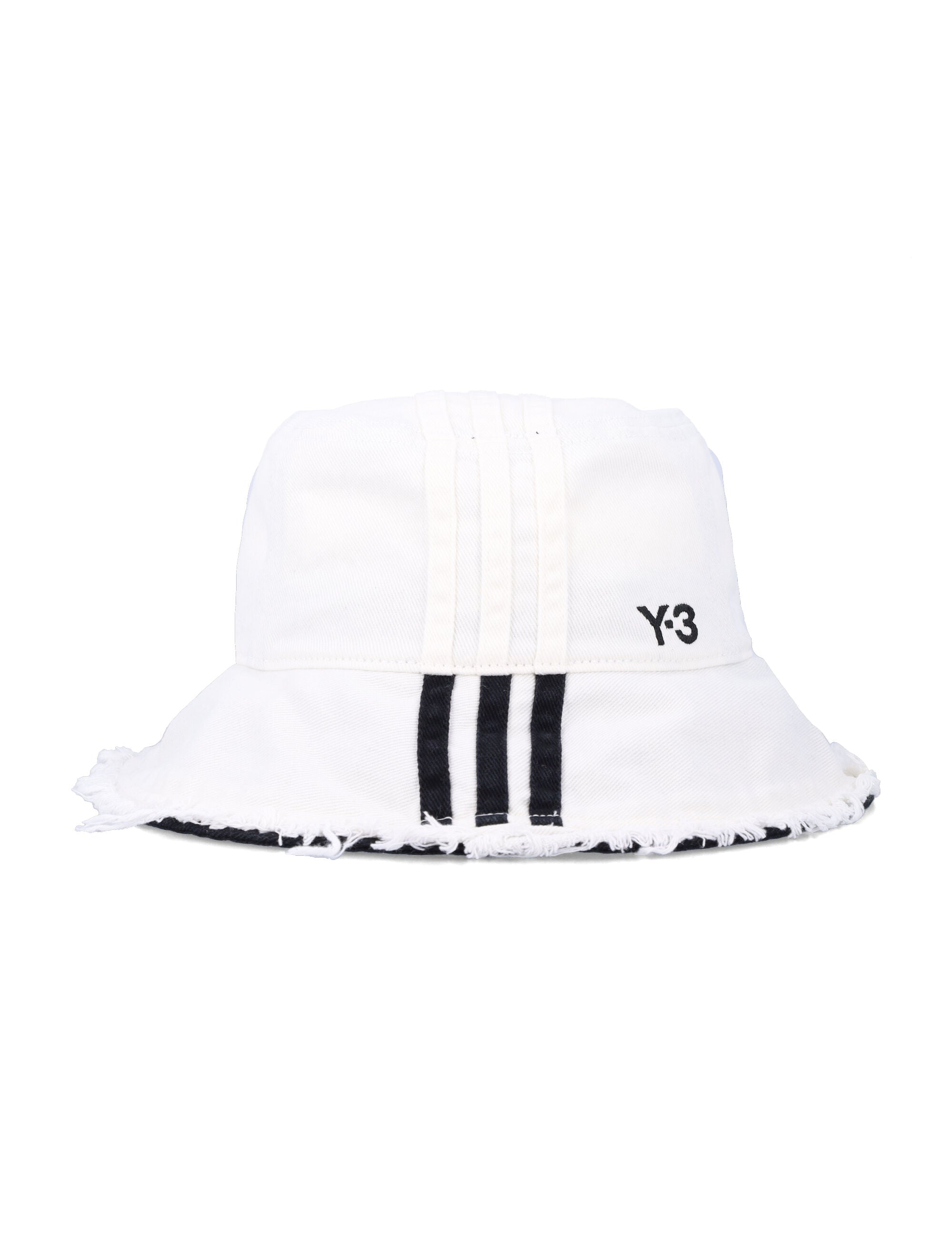 Y-3 Stripes off-white bucket hat Cotton