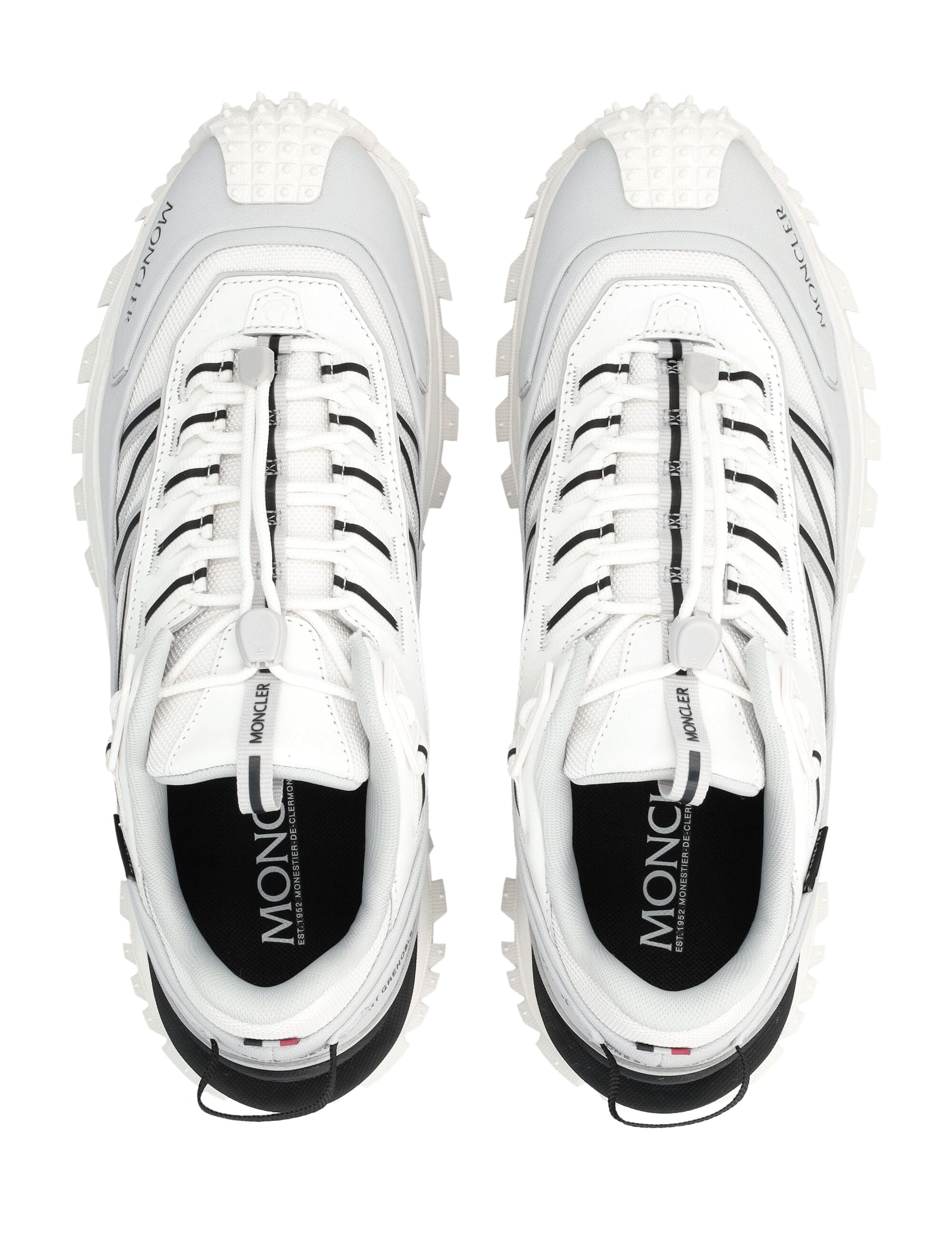 Moncler Trailgrip GTX Low top Sneakers Whitegrey Upper
