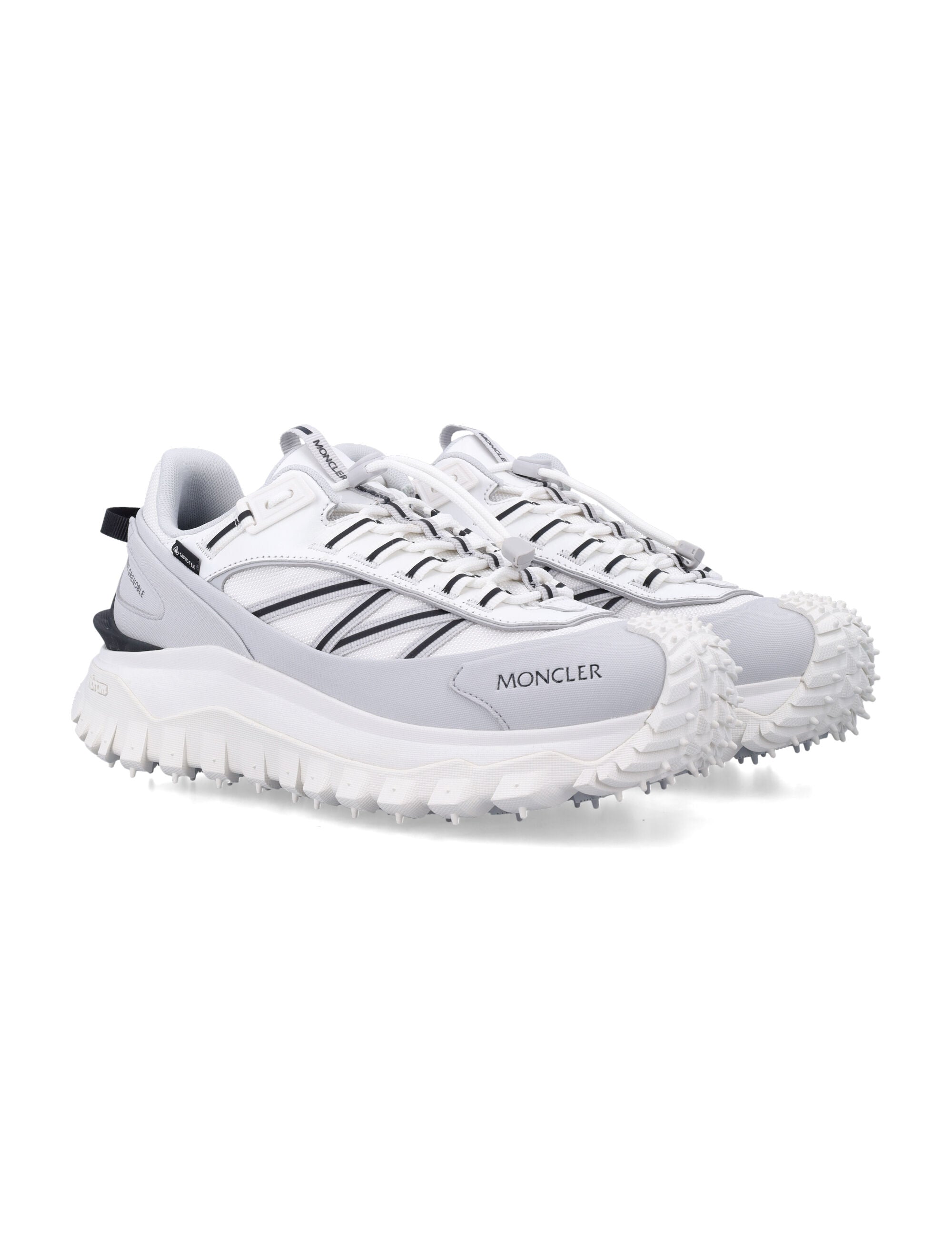 Moncler Trailgrip GTX Low top Sneakers Whitegrey Upper