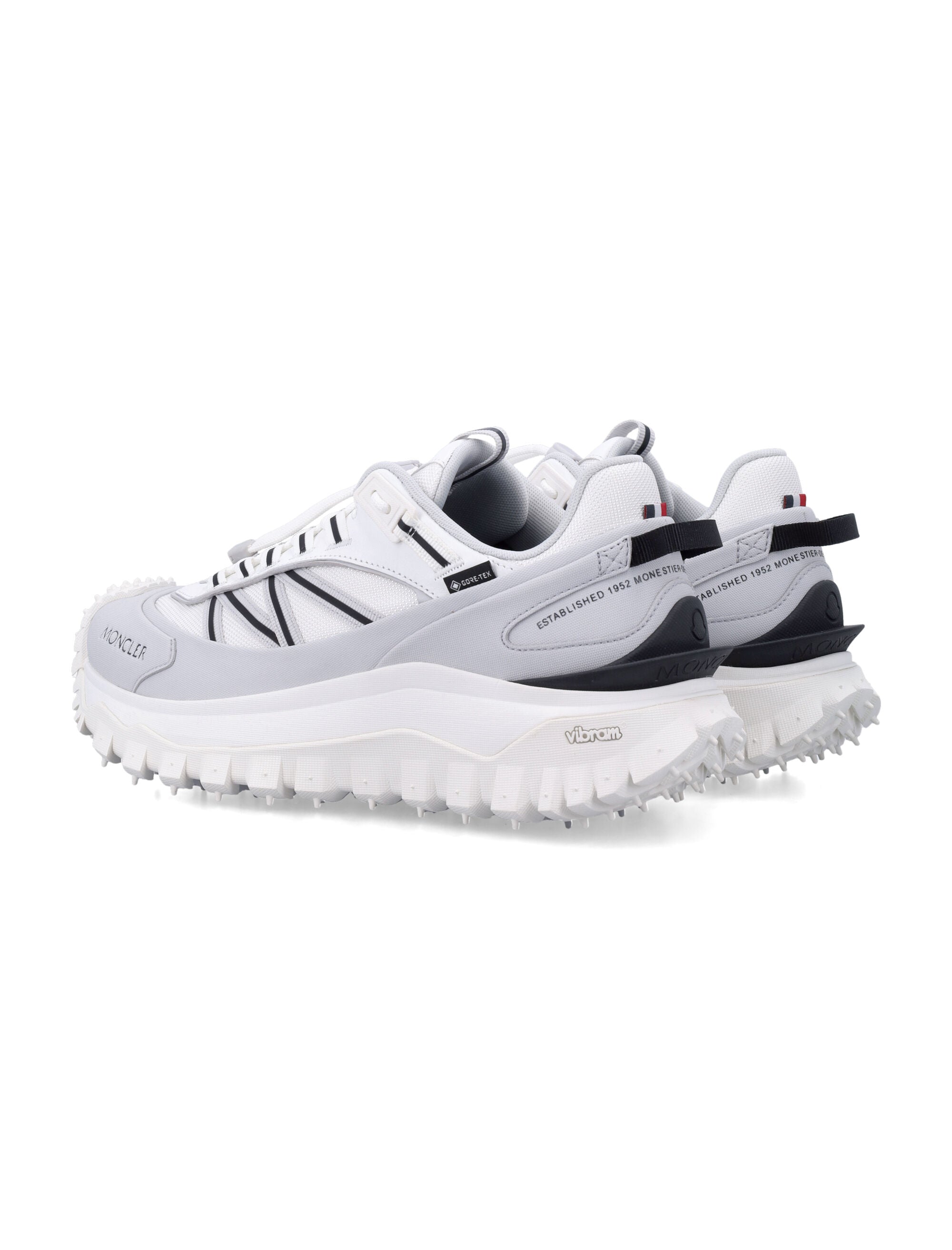 Moncler Trailgrip GTX Low top Sneakers Whitegrey Upper