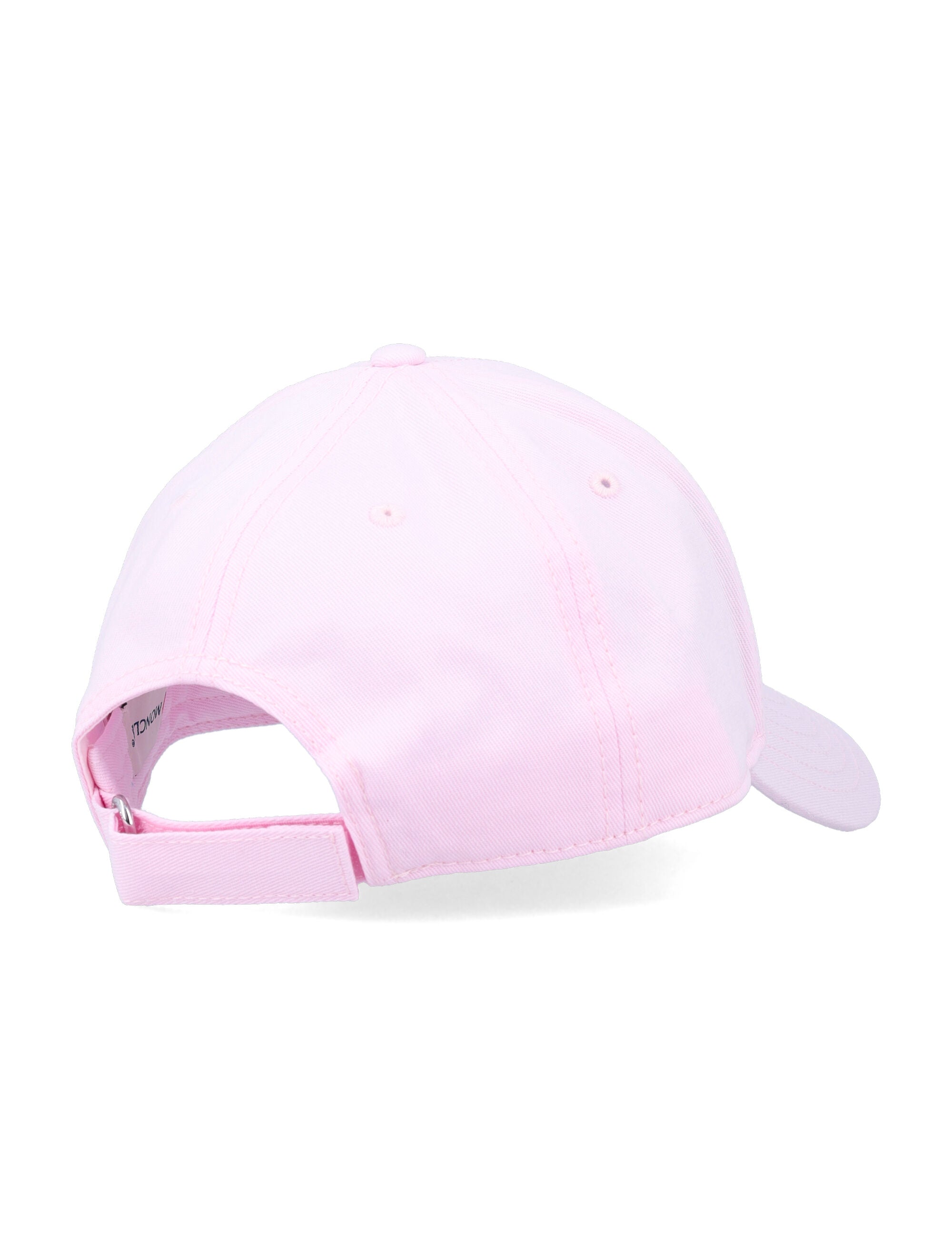 Moncler cotton gabardine baseball cap Pink Lining Hat