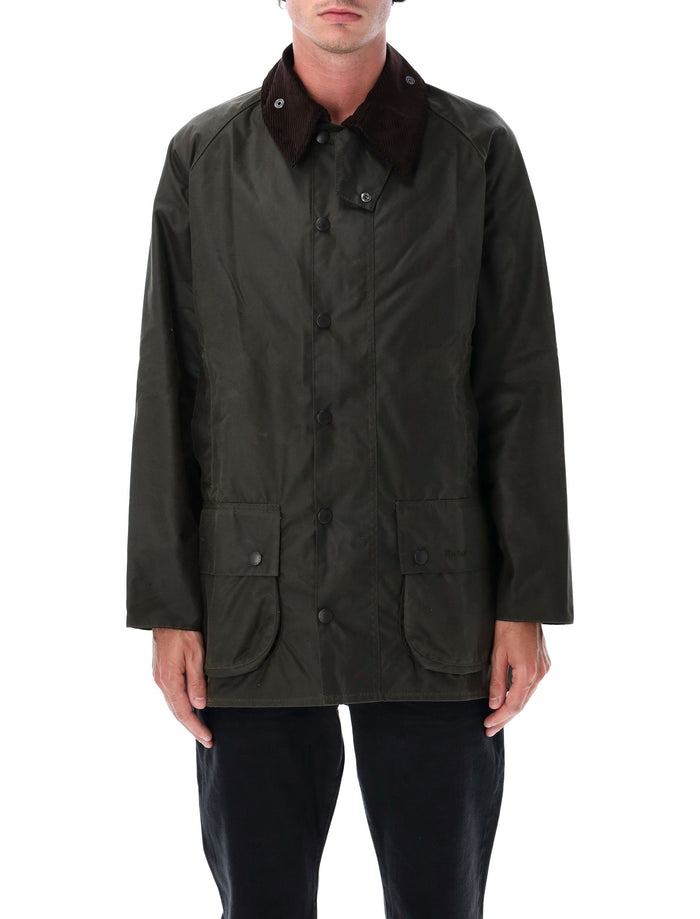 Barbour Beaufort Thornproof wax jacket Sage Cotton