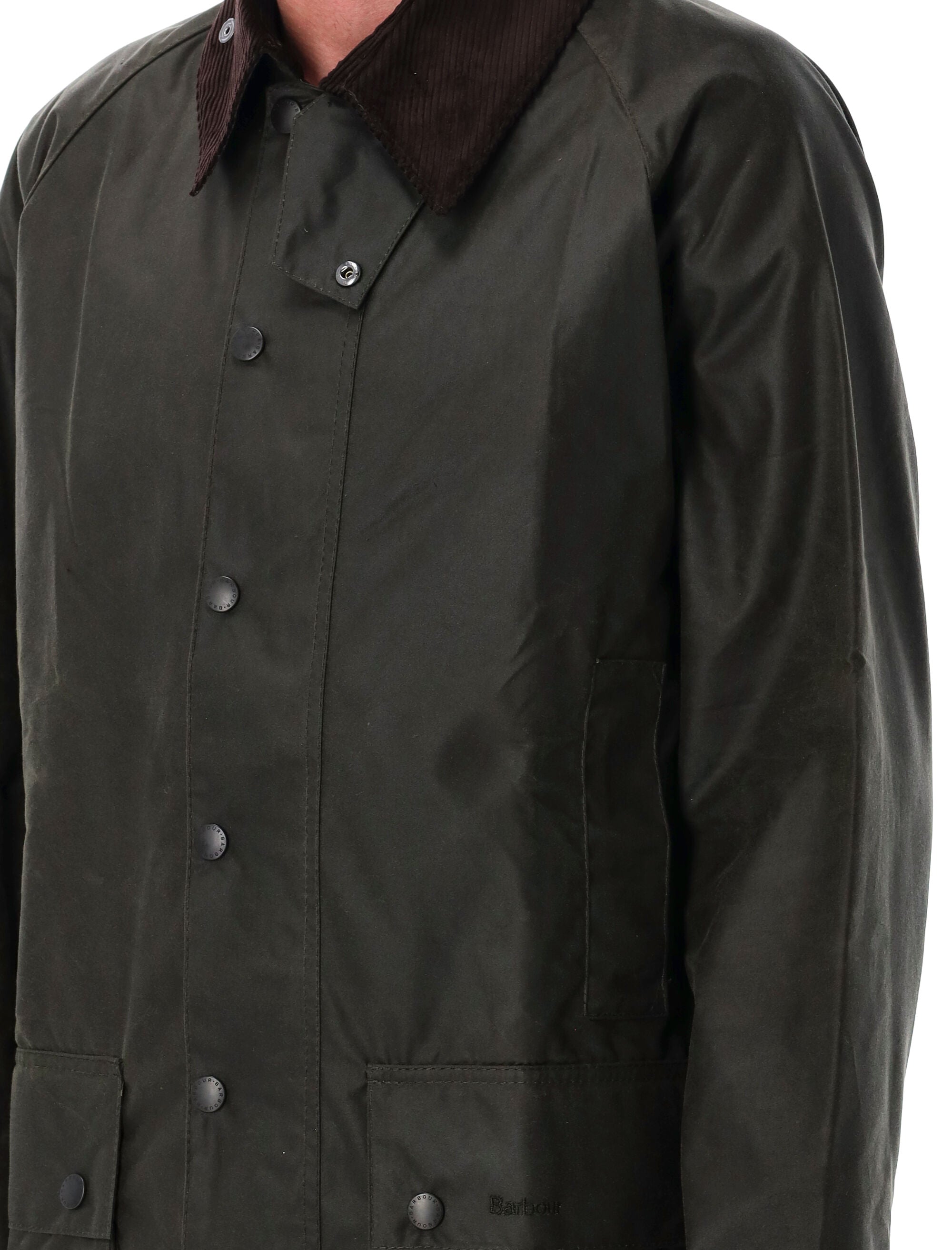 Barbour Beaufort Thornproof wax jacket Sage Cotton