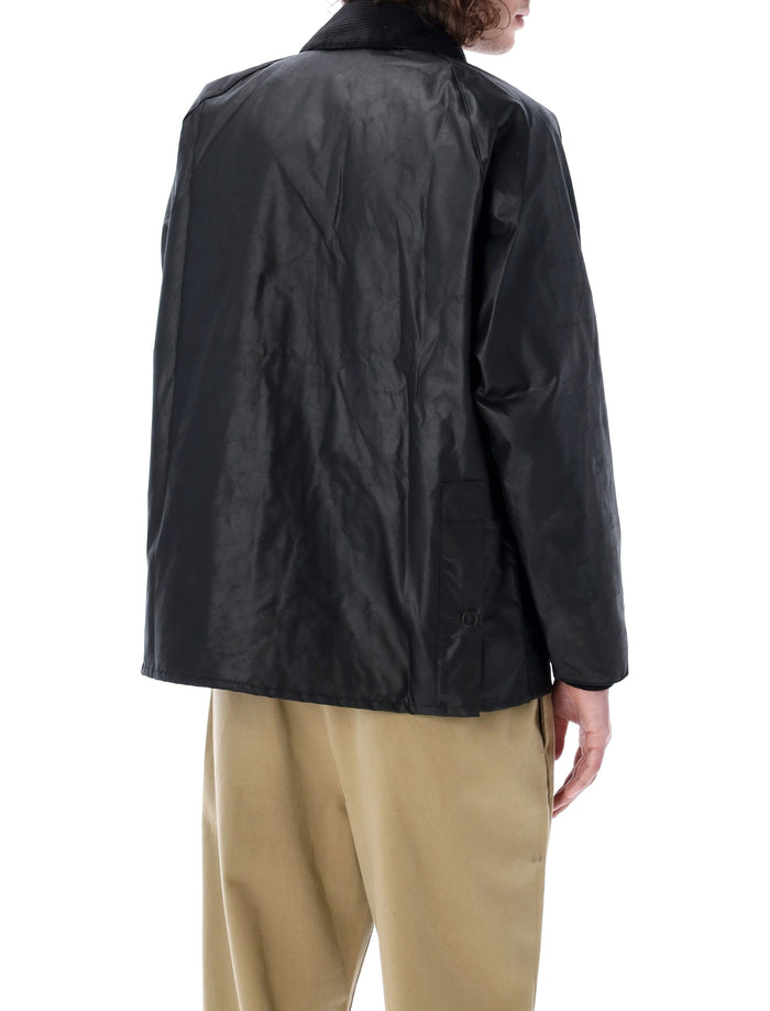 Barbour Bedale Waxed Cotton Jacket Black