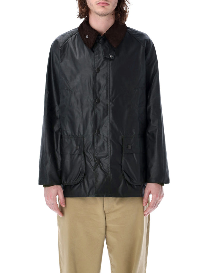 Barbour Bedale waxed cotton jacket Sage