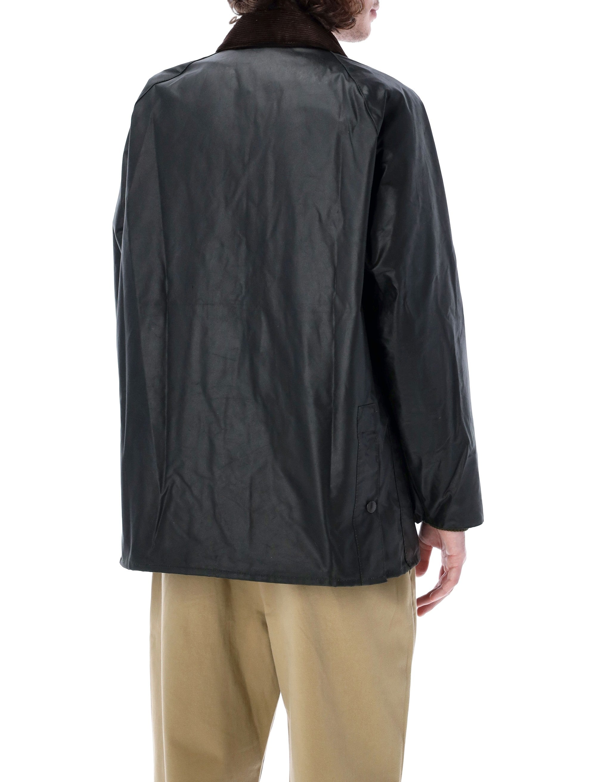 Barbour Bedale waxed cotton jacket Sage