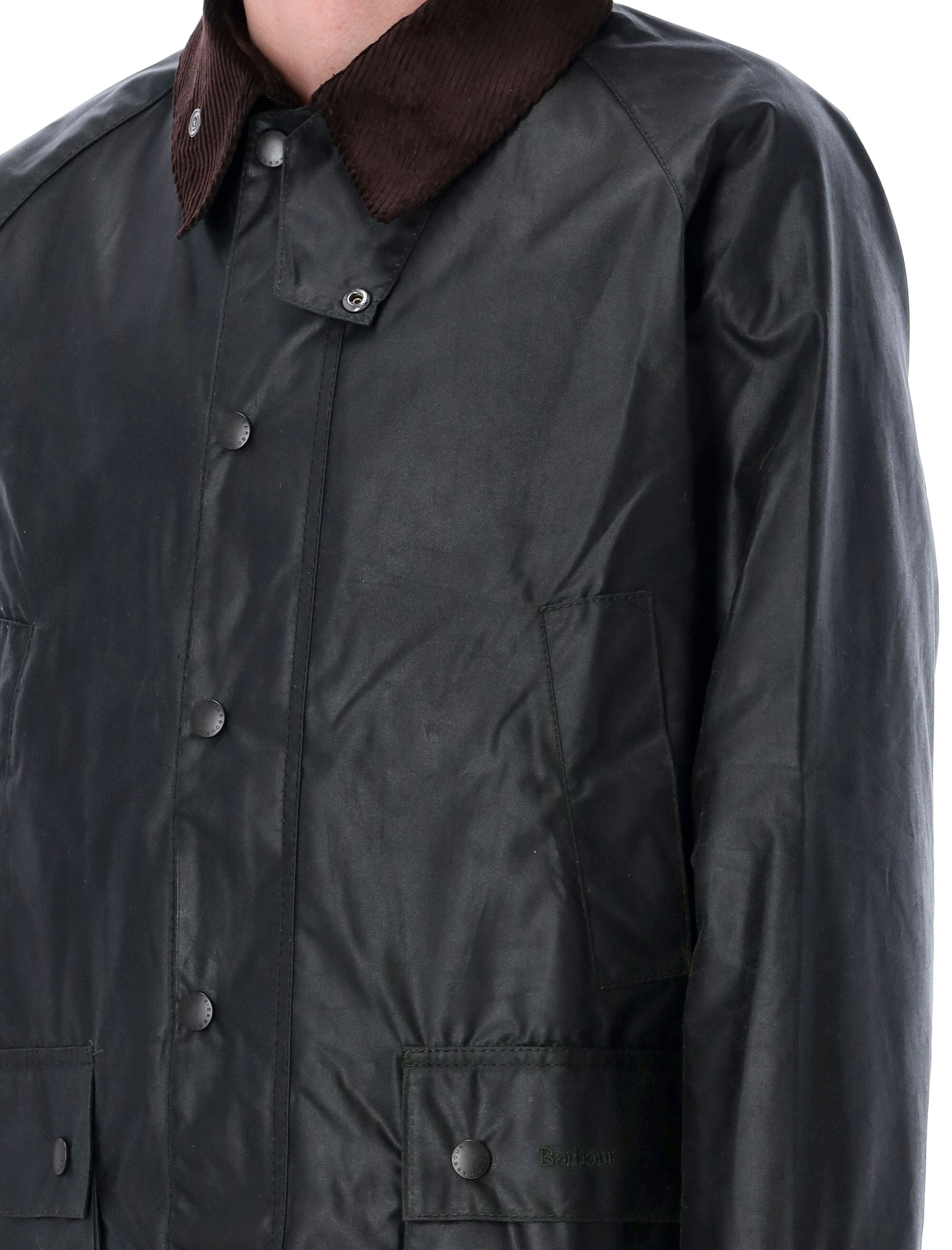 Barbour Bedale waxed cotton jacket Sage